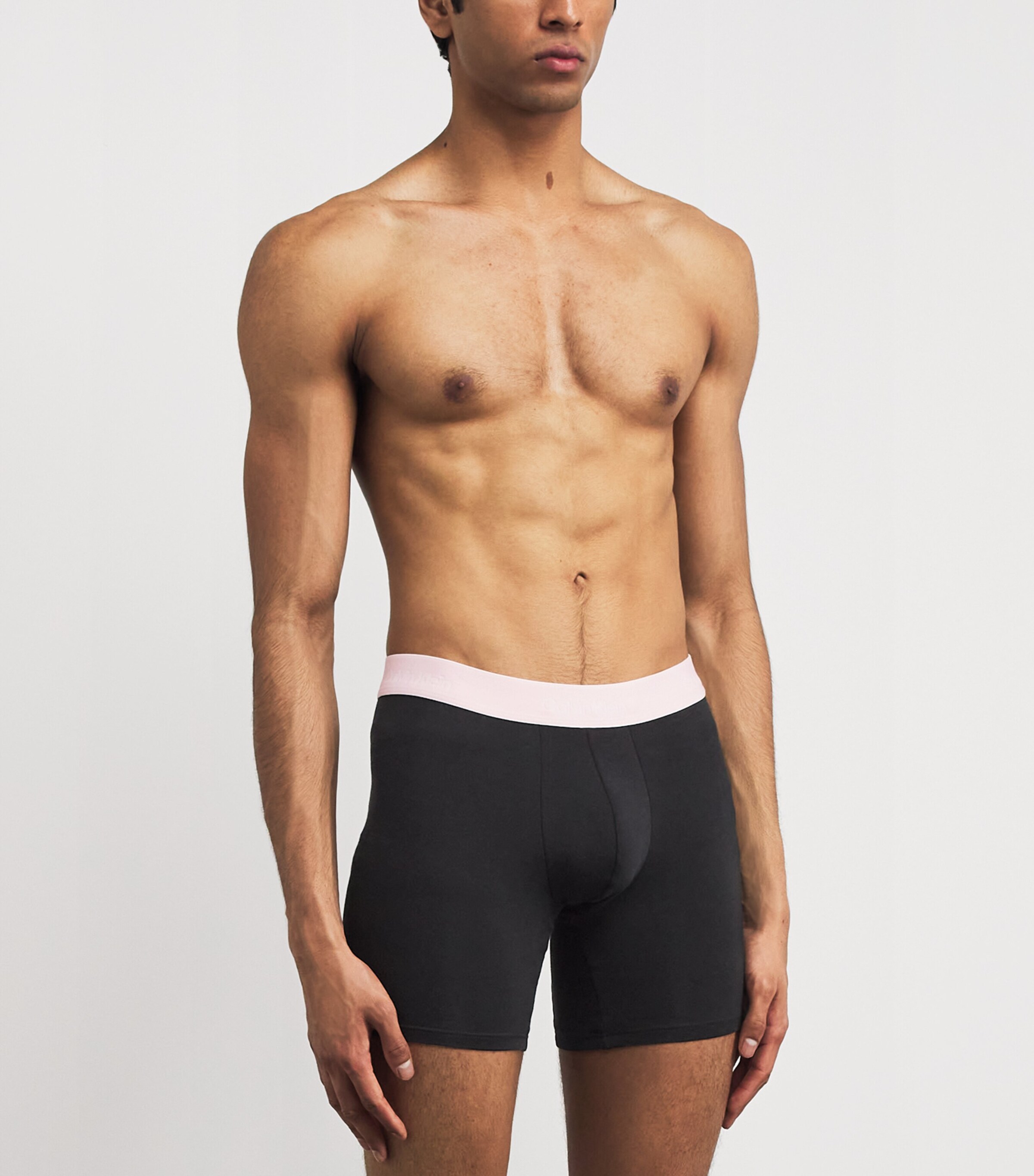 Calvin Klein Mens Cotton Stretch Icon Boxer Briefs (Pack of 3) Multi Image 2
