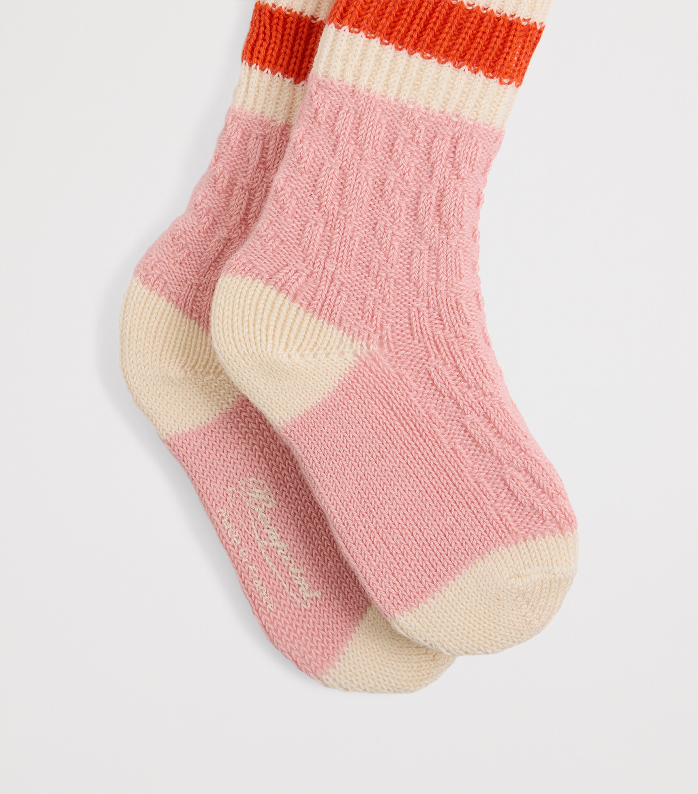Bonpoint Organic Cotton-Blend Socks Pivoine Image 2