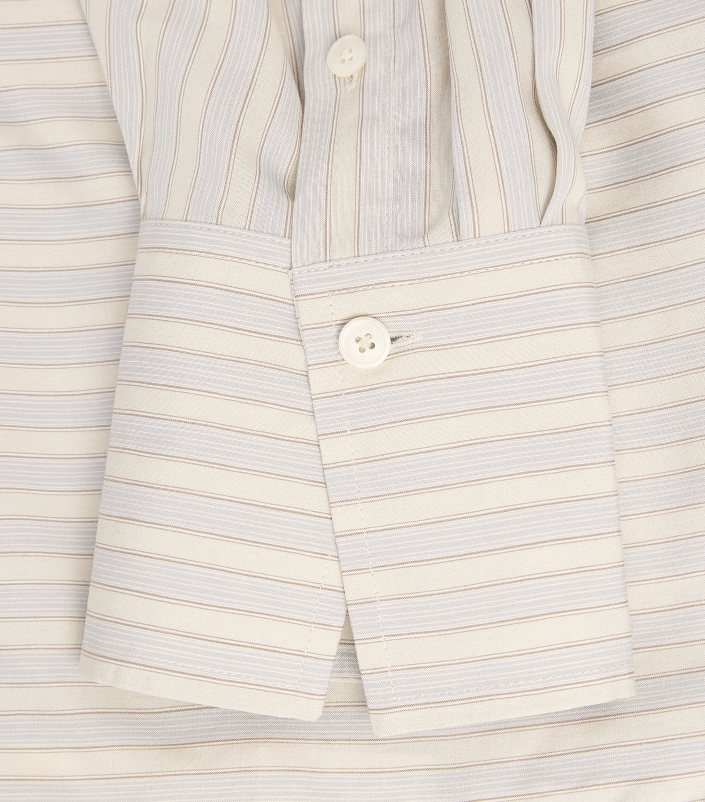 Toteme Womens Silk Oversized Stripe Shirt Yellow/sky Image 6