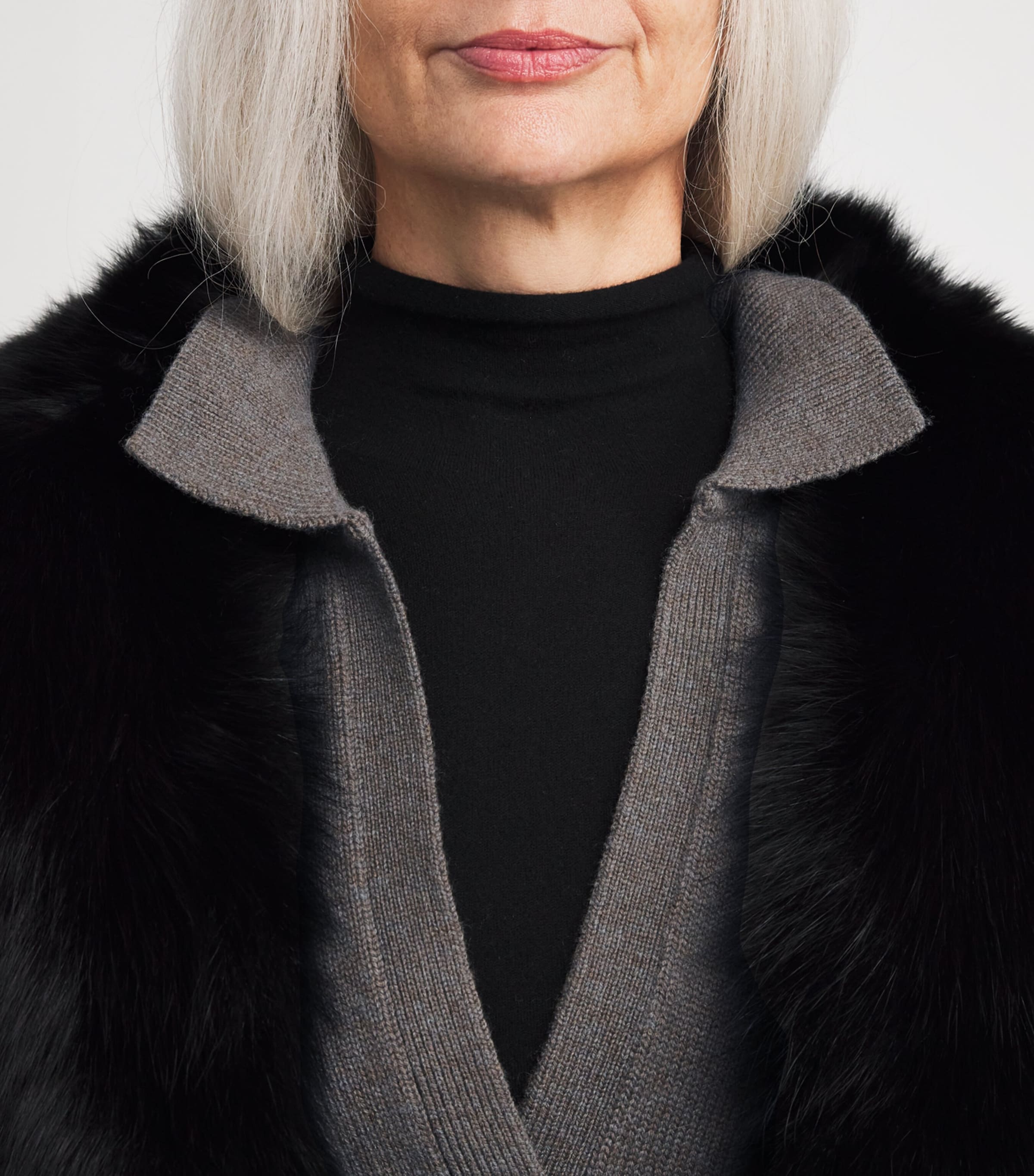 Wool-Cashmere Polo Sweater B3084 Image 6