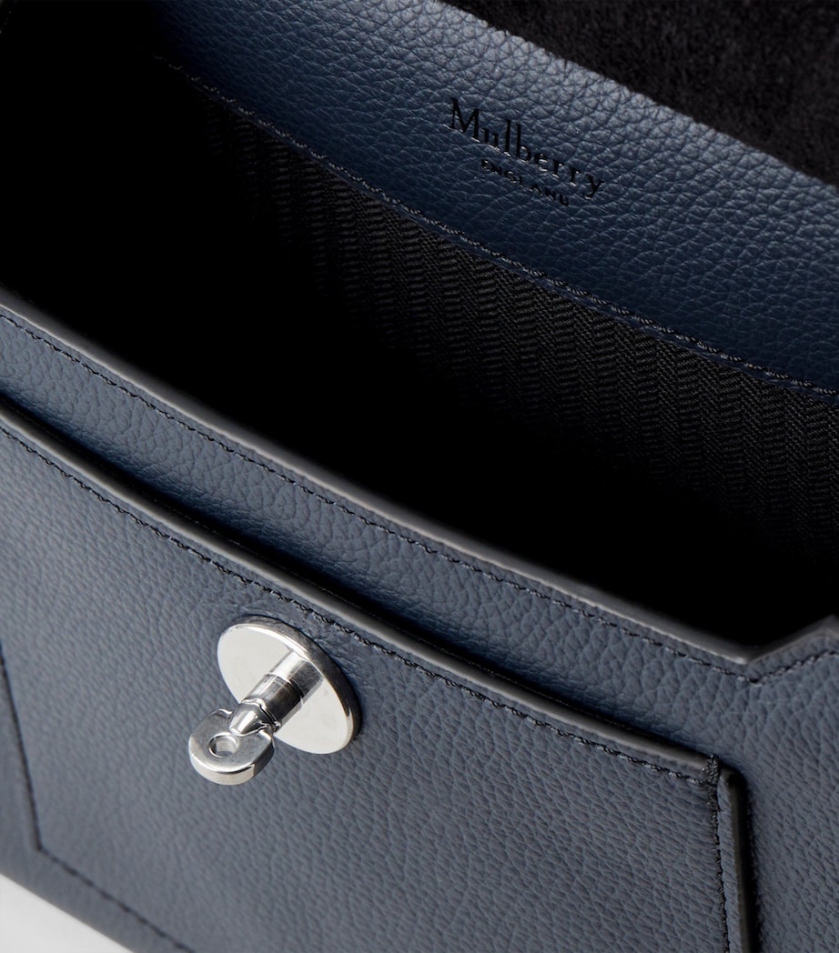 Small Leather Antony Messenger Bag NIGHT SKY Image 3