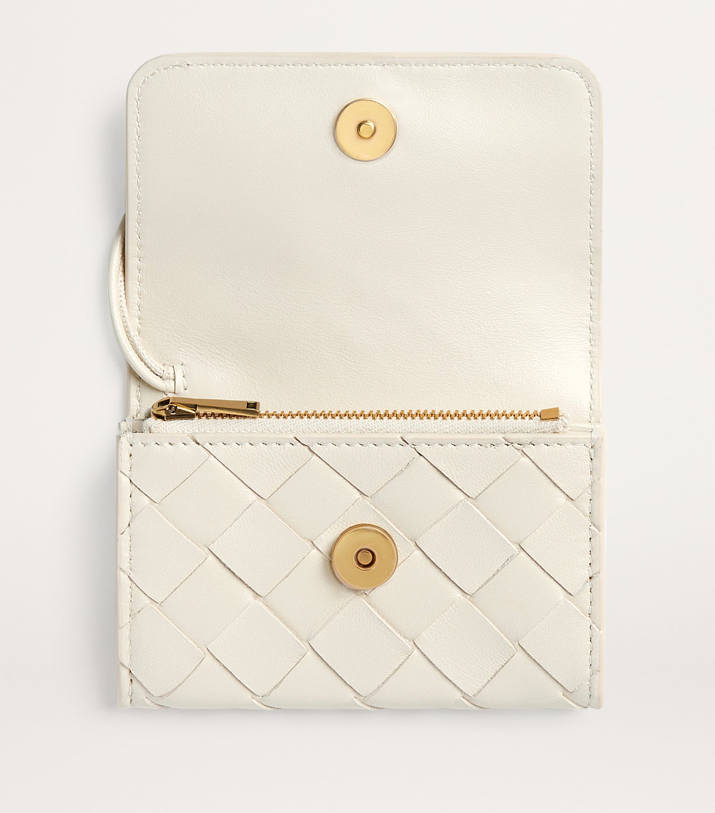 25SS new/BOTTEGA VENETA Andiamoカードホルダー CardHolder Bottega Veneta Andiamo Flap Leather Card Case | Neiman Marcus