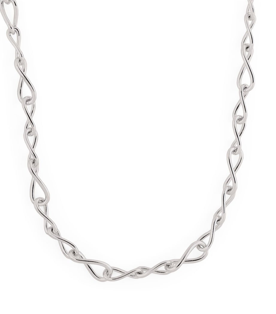 Infinity Chain Necklace SILVER Image 1