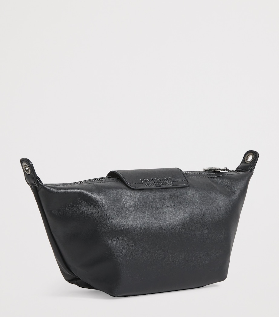 Extra-Small Leather Le Pliage Cross-Body Bag 001 BLACK Image 3
