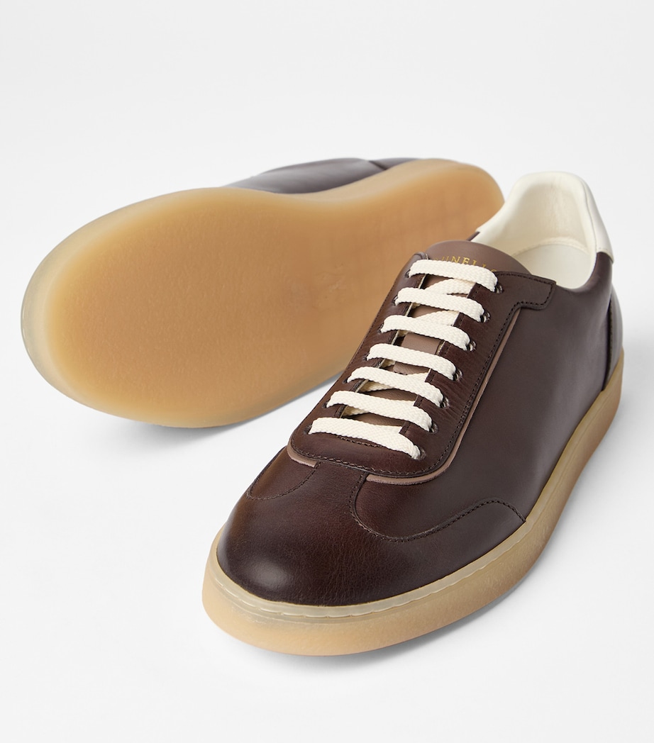 Calfskin Low-Top Sneakers CZF33 Image 4