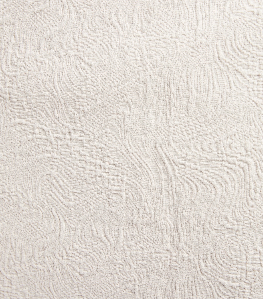 Aura Square Cushion (65cm x 65cm) PALE GREY Image 4