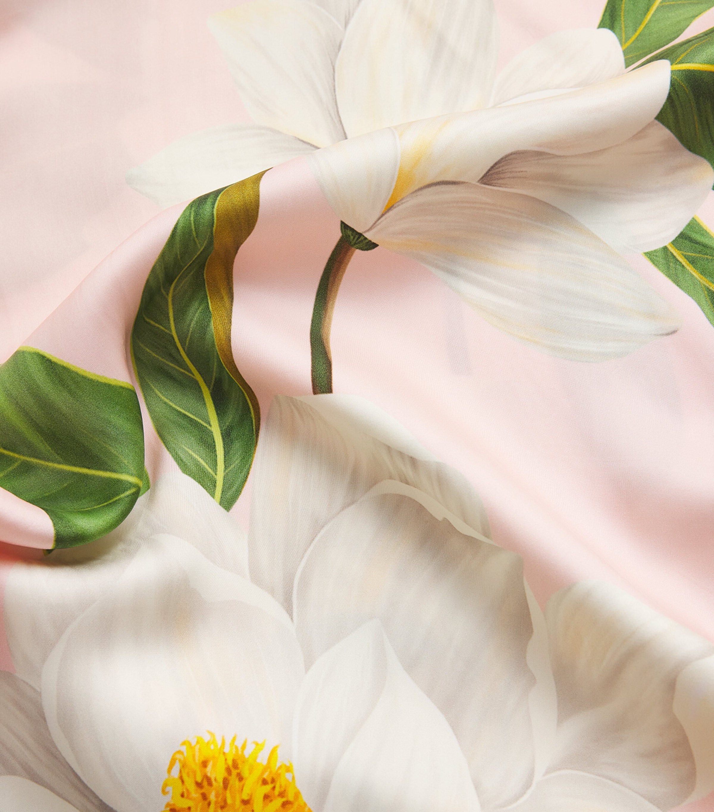 Magnolia Print Maxi Kaftan Dress BLUSH/SAGE GRN OMBRE Image 6