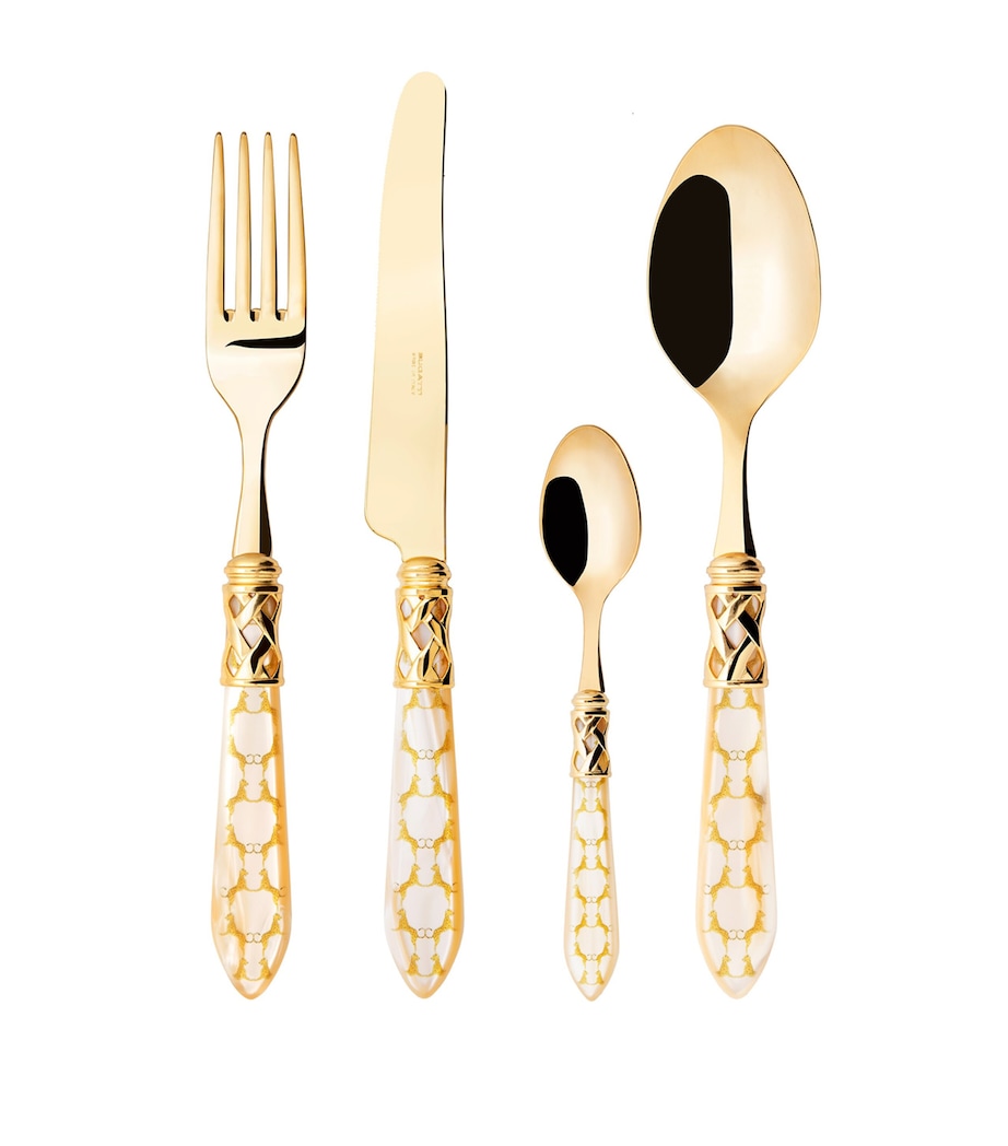 Bugatti Panther Goldivory 24Pc Set W/Box GOLD IVORY Image 1