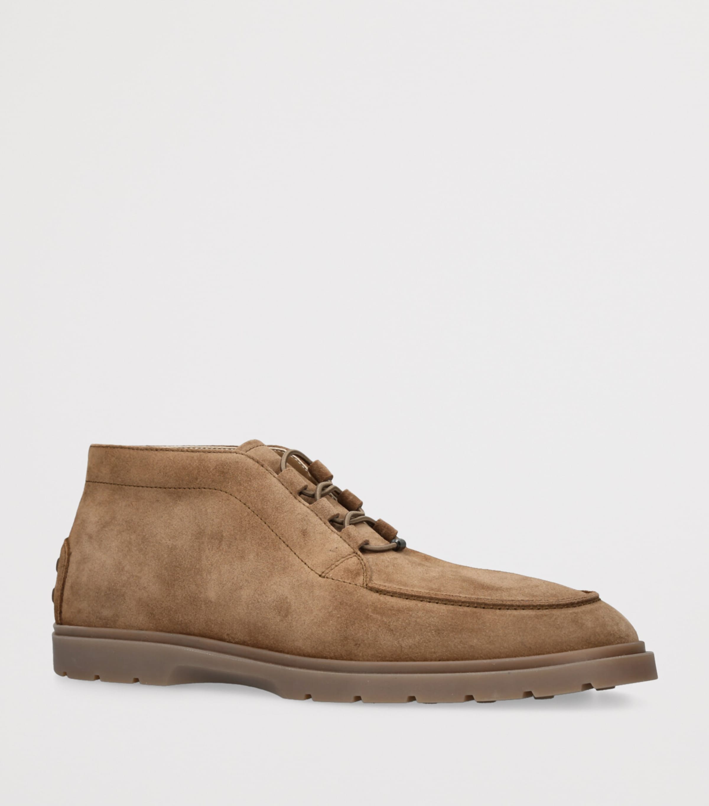 Suede Chukka Ankle Boots BROWN Image 3