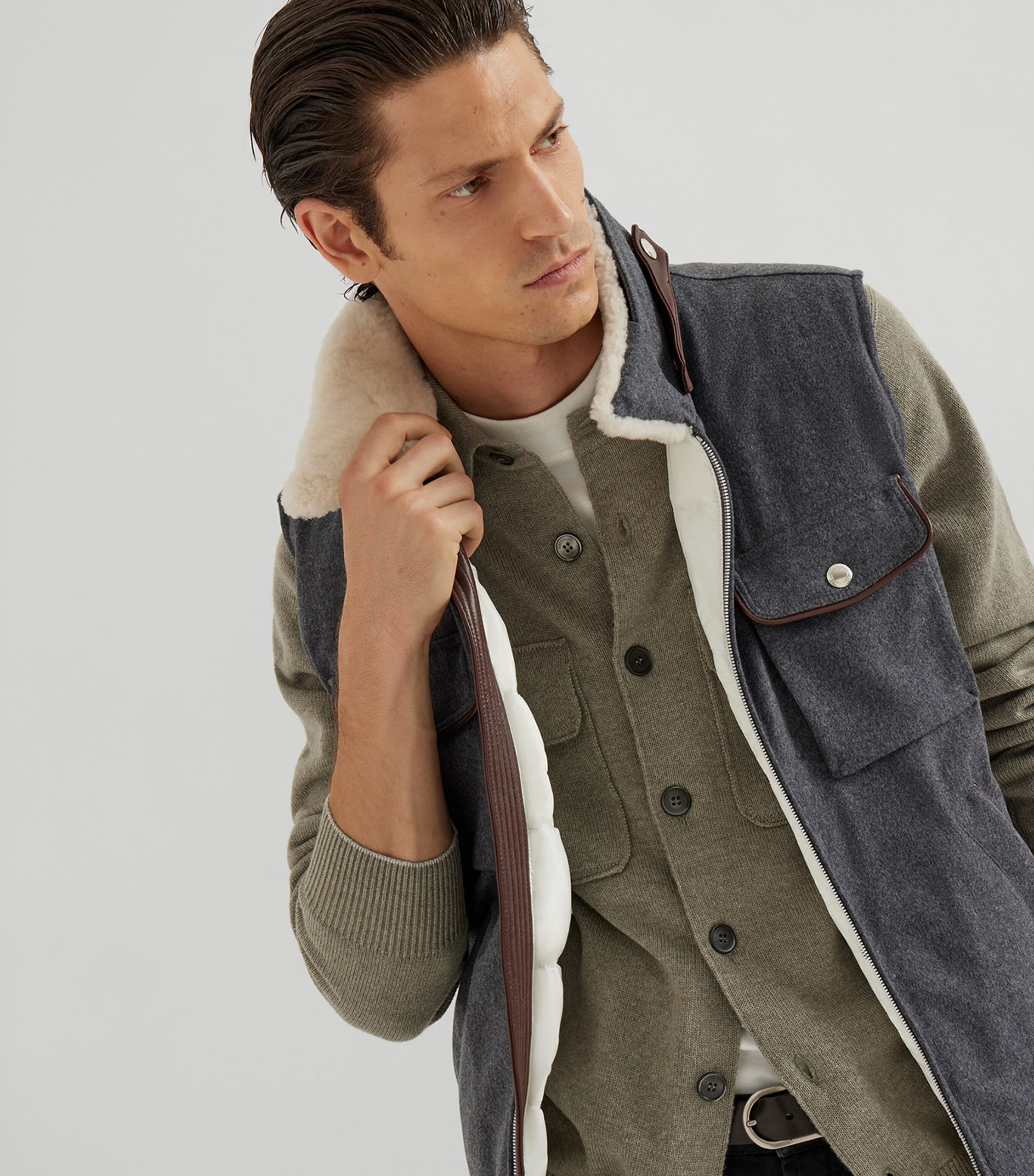 Wool Down Gilet CQH40 Image 5