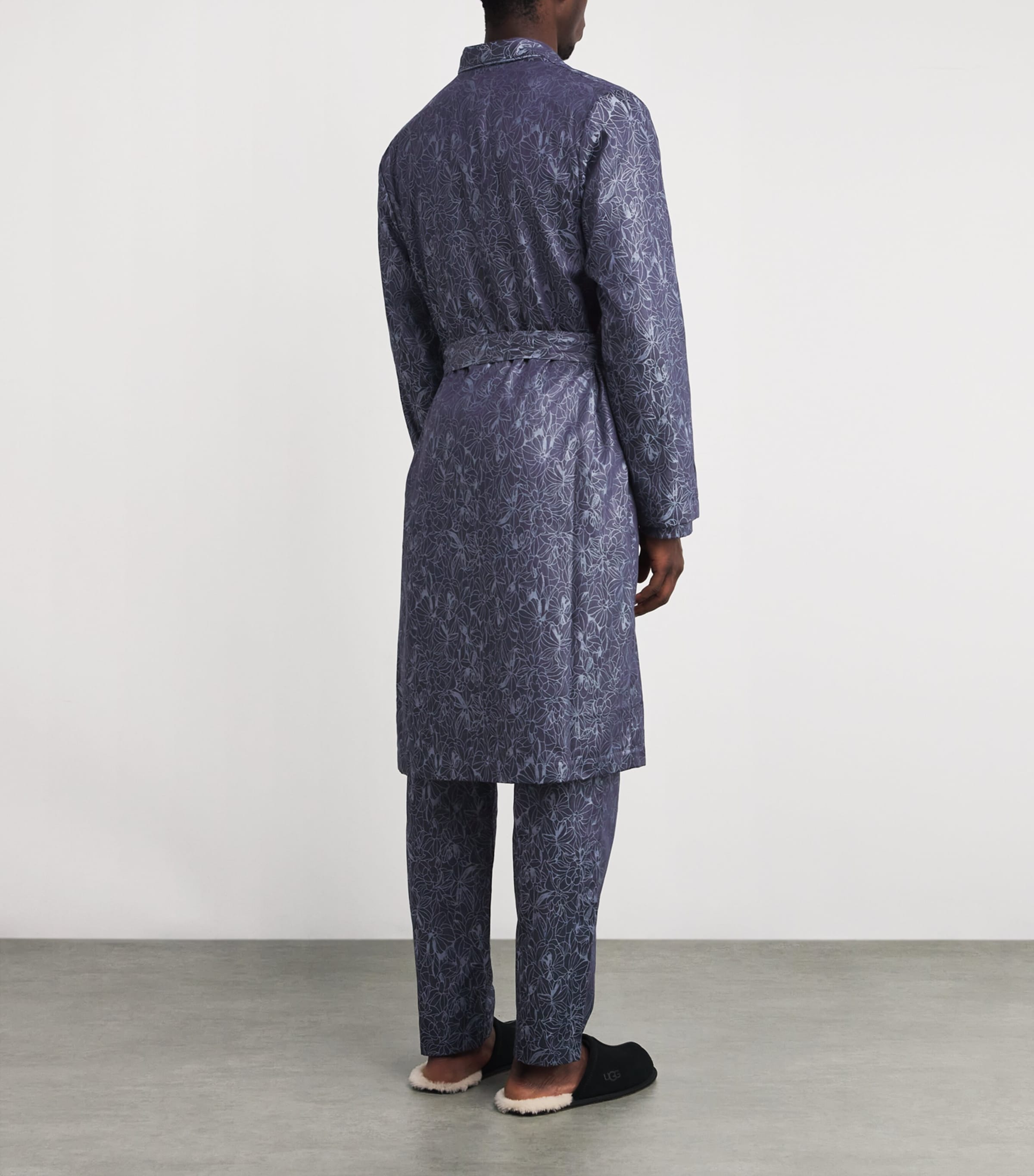 Cotton Floral Selection Robe 3038 NIGTSHAD WOVEN Image 4