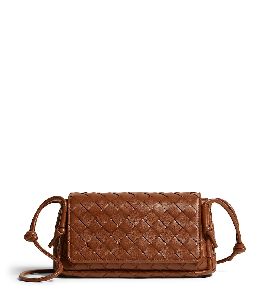 Bottega Veneta Leather Notturno Cross-Body Bag Image 1