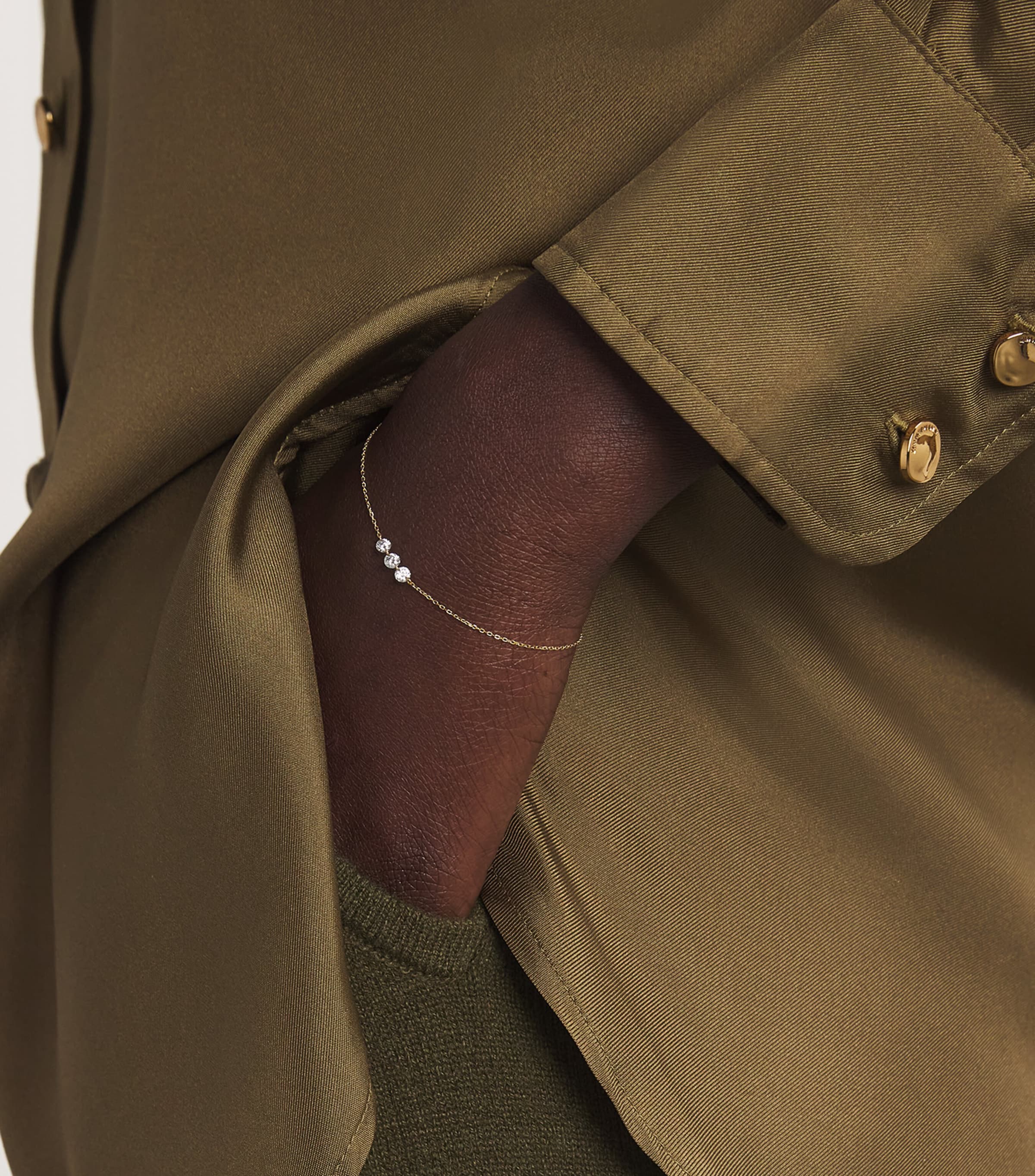 Yellow Gold and Diamond Danaé Bracelet YELLOW GOLD Image 2