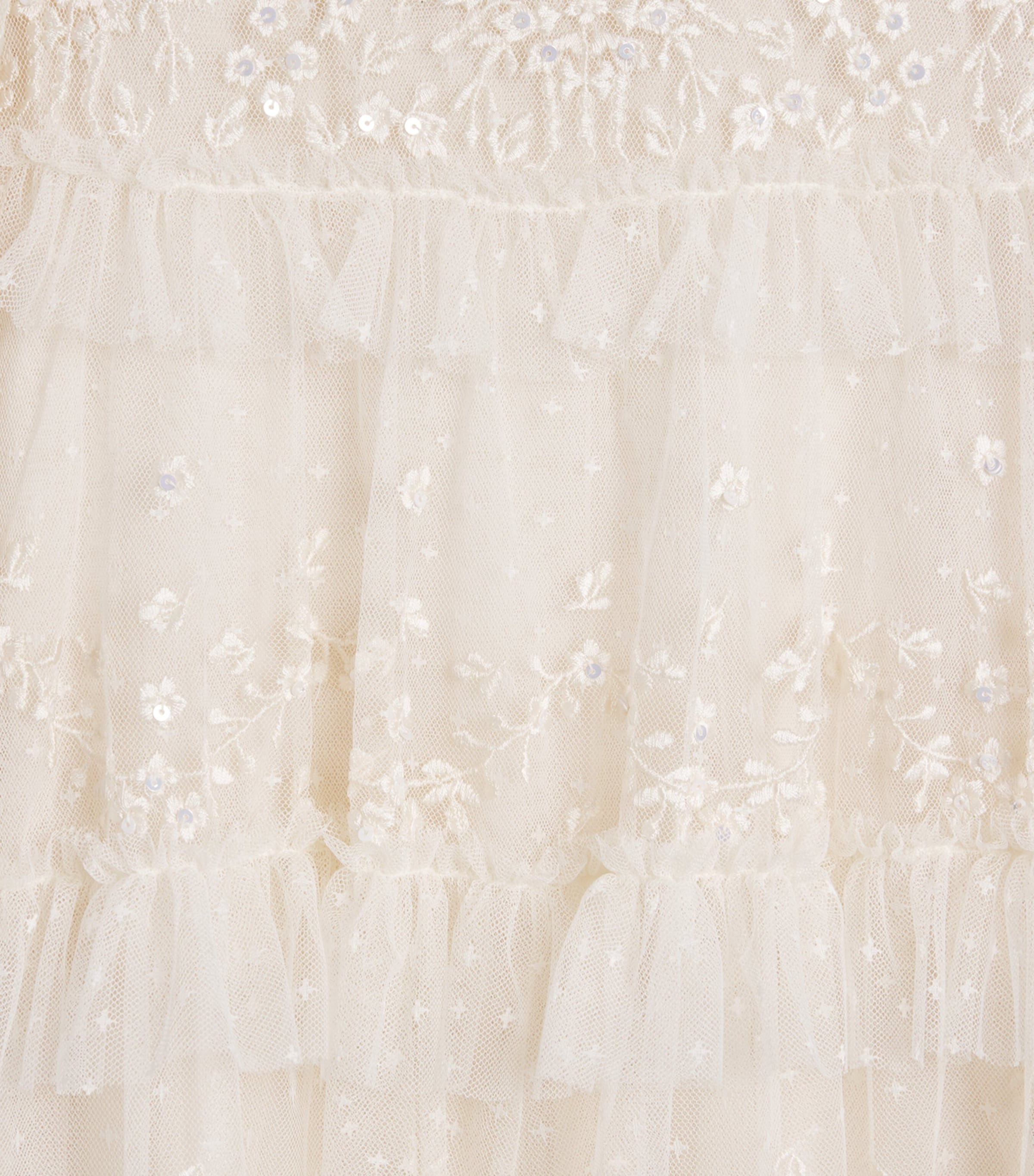 Needle & Thread Ivory Tulle Blossom Lace Dress (8-12 Years) | Harrods US