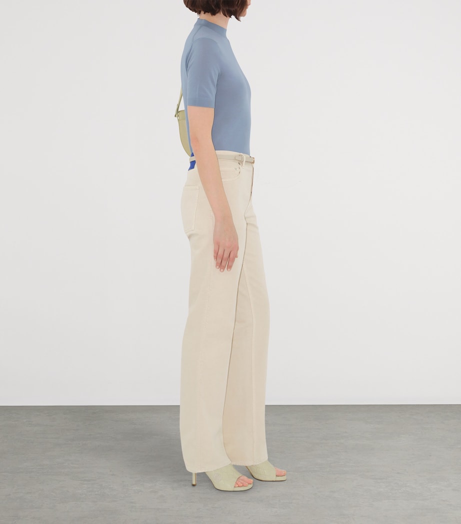 Wool High-Neck Sweater Top GALE Image 5