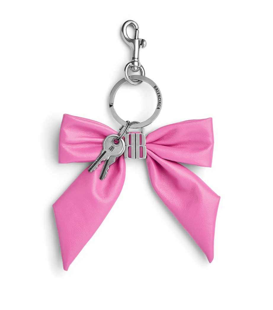 Leather Clémence Bow Keyring 5570 Image 1