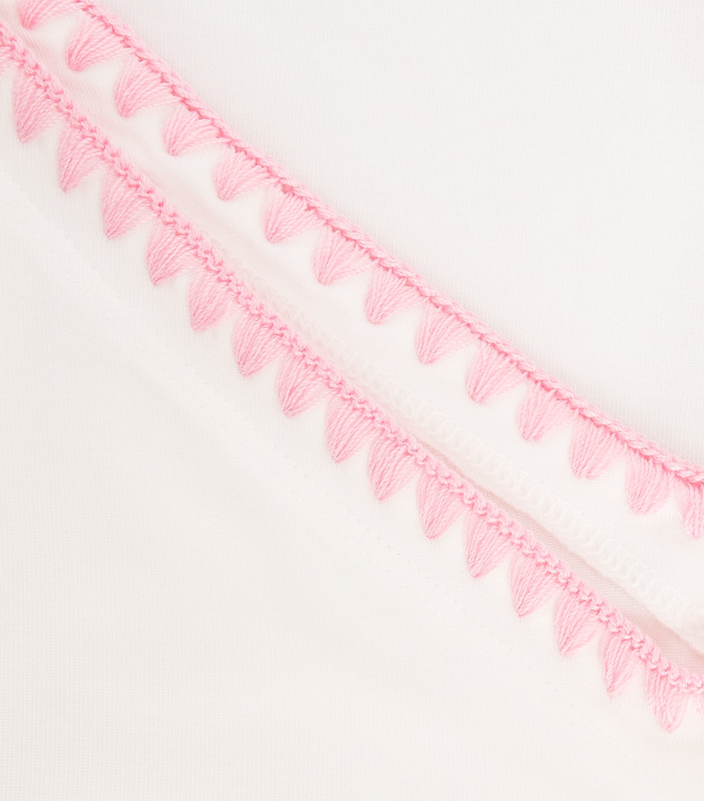 Valentines Day Short-Sleeve Frida Pyjama Set IVORY/PINK NECT Image 5