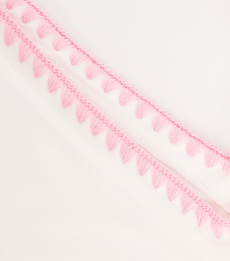 Valentines Day Short-Sleeve Frida Pyjama Set IVORY/PINK NECT Image 5