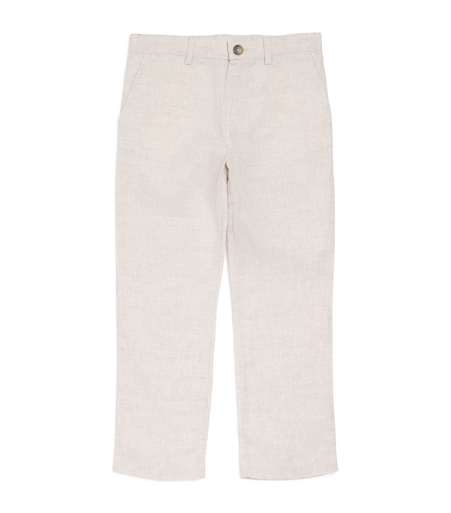 Linen Trousers (5-12 Years) 17SABLE Image 1