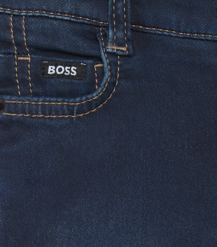 BOSS Kidswear Straight Jeans (3 Months-3 Years) Stone Pulv Image 2