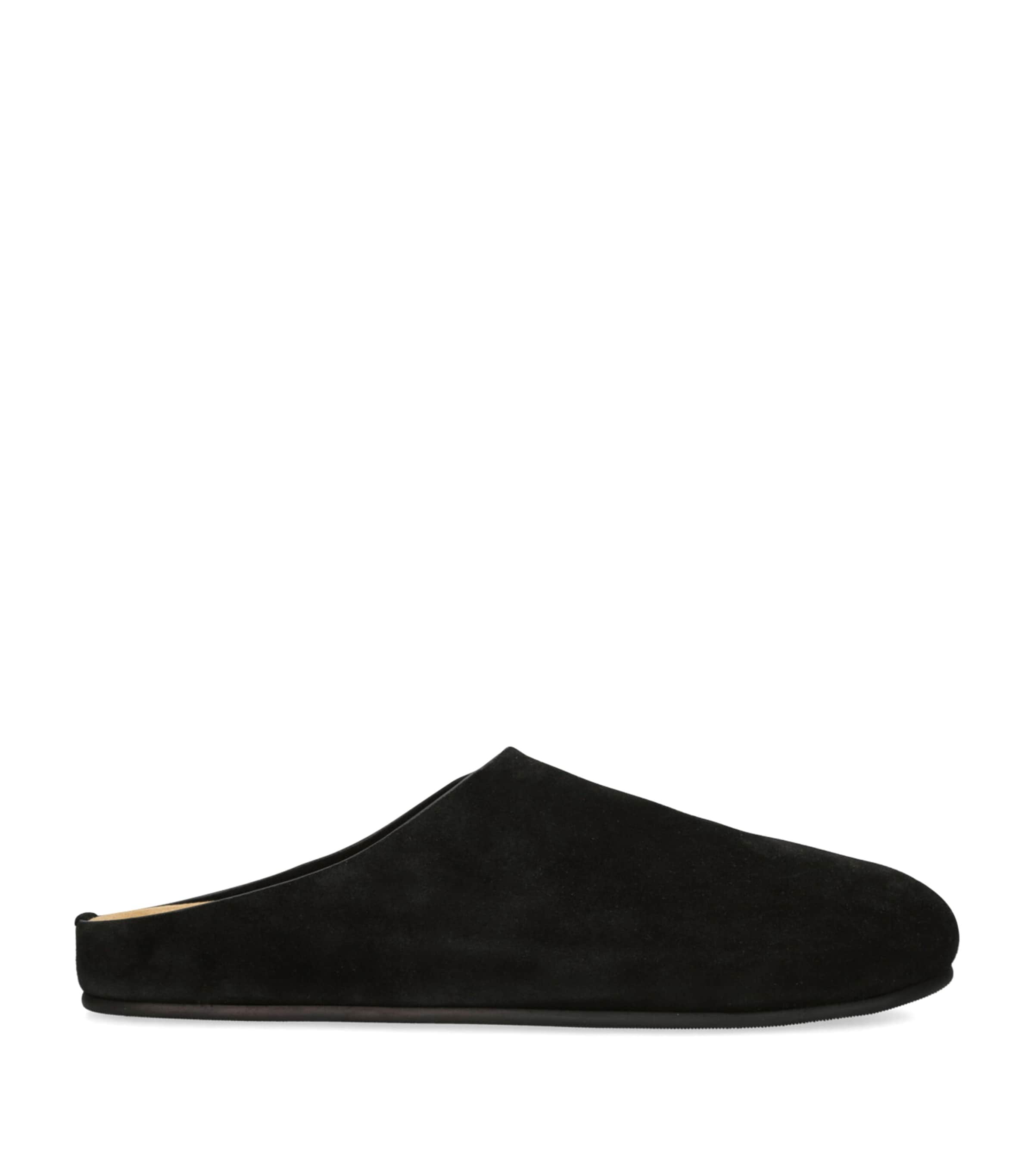 ★完売必至★☆THE ROWザ・ロウ★「Hugo」grey slides The Row Hugo Slides | Harrods UK