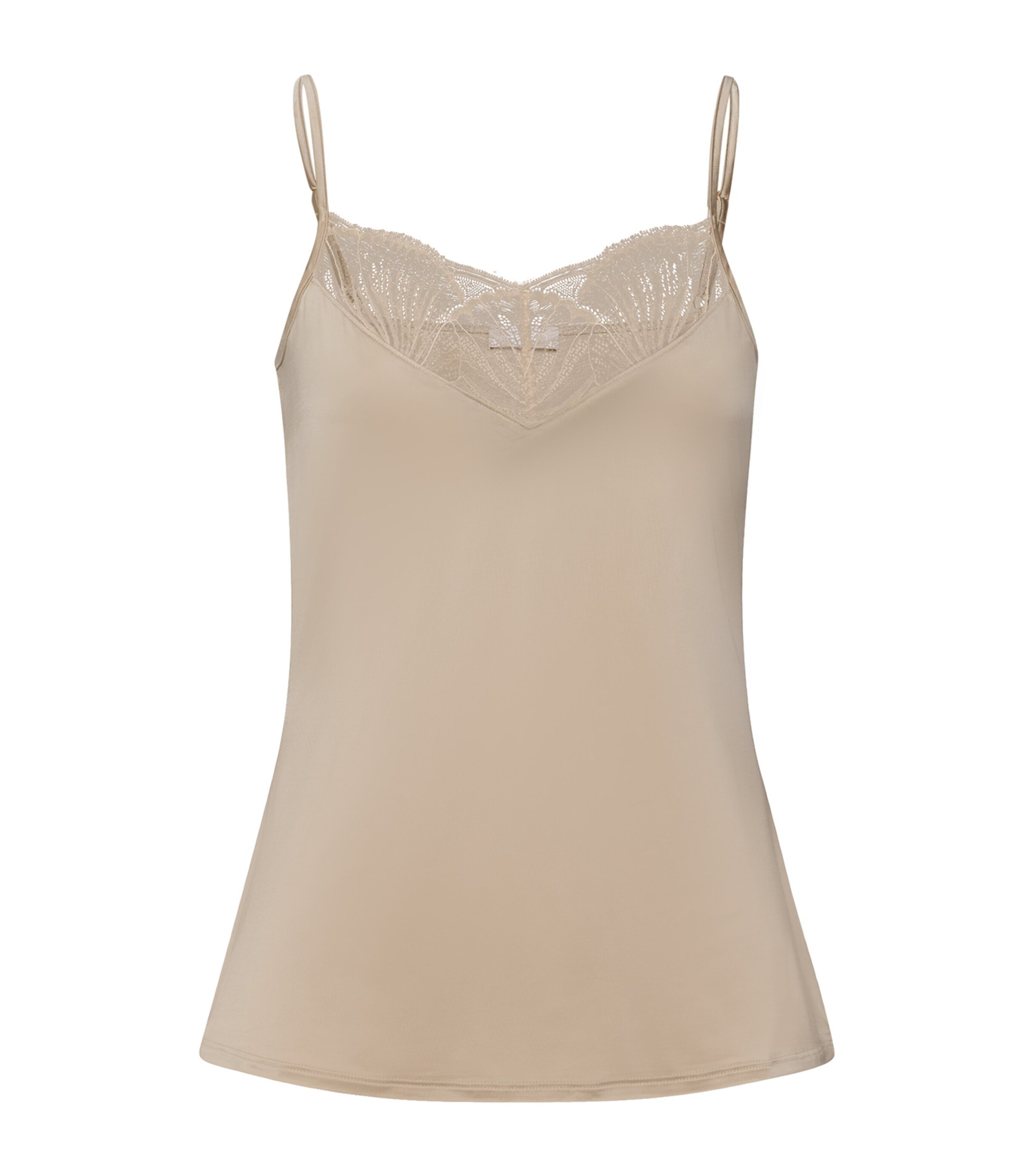 Hanro Satin Lace-Trim Lilith Camisole | Women Clothing | Tops | Camis & Tanks | Loungewear | Lounge Bottoms | Designers | Hanro | Nightwear