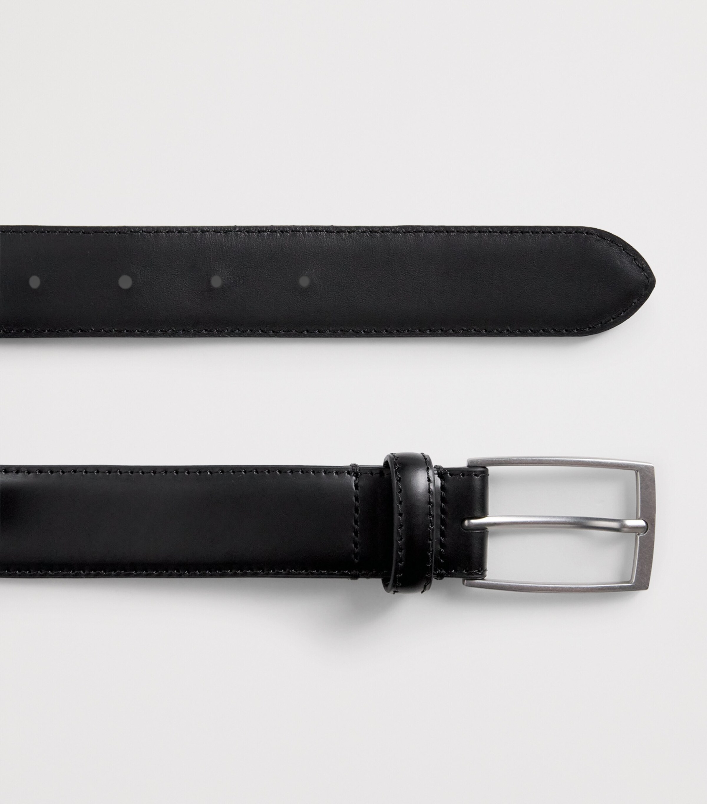 Sandro Paris Leather Buckle Belt Black Image 2