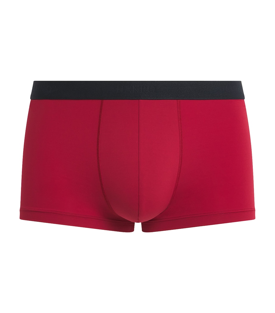 Hanro Mens Micro-Touch Boxer Briefs Intense Re Image 1