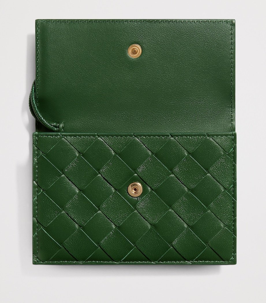 Bottega Veneta Nappa Leather Andiamo Zipped Card Holder Image 2