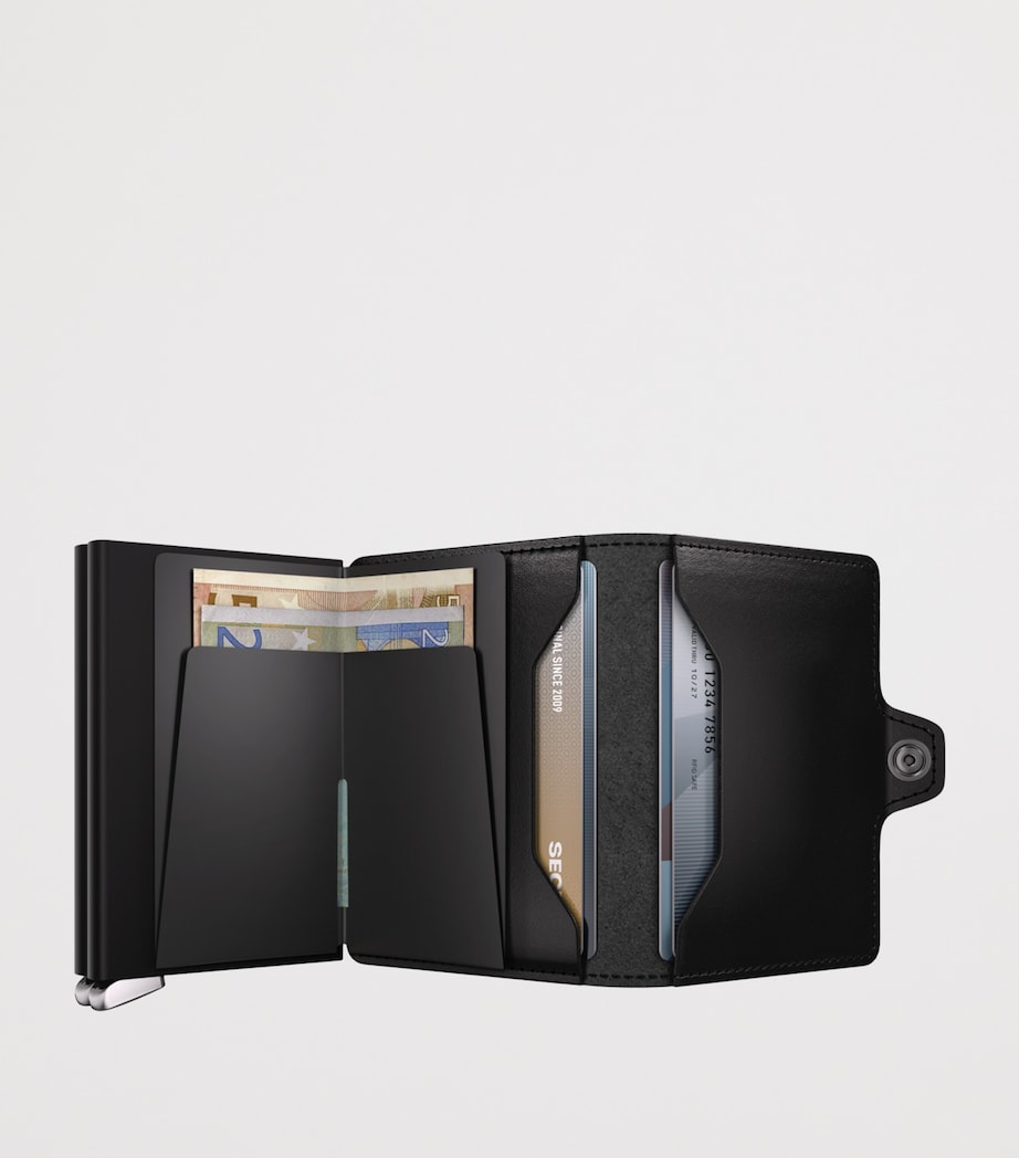 Leather Twinwallet BLACK Image 4