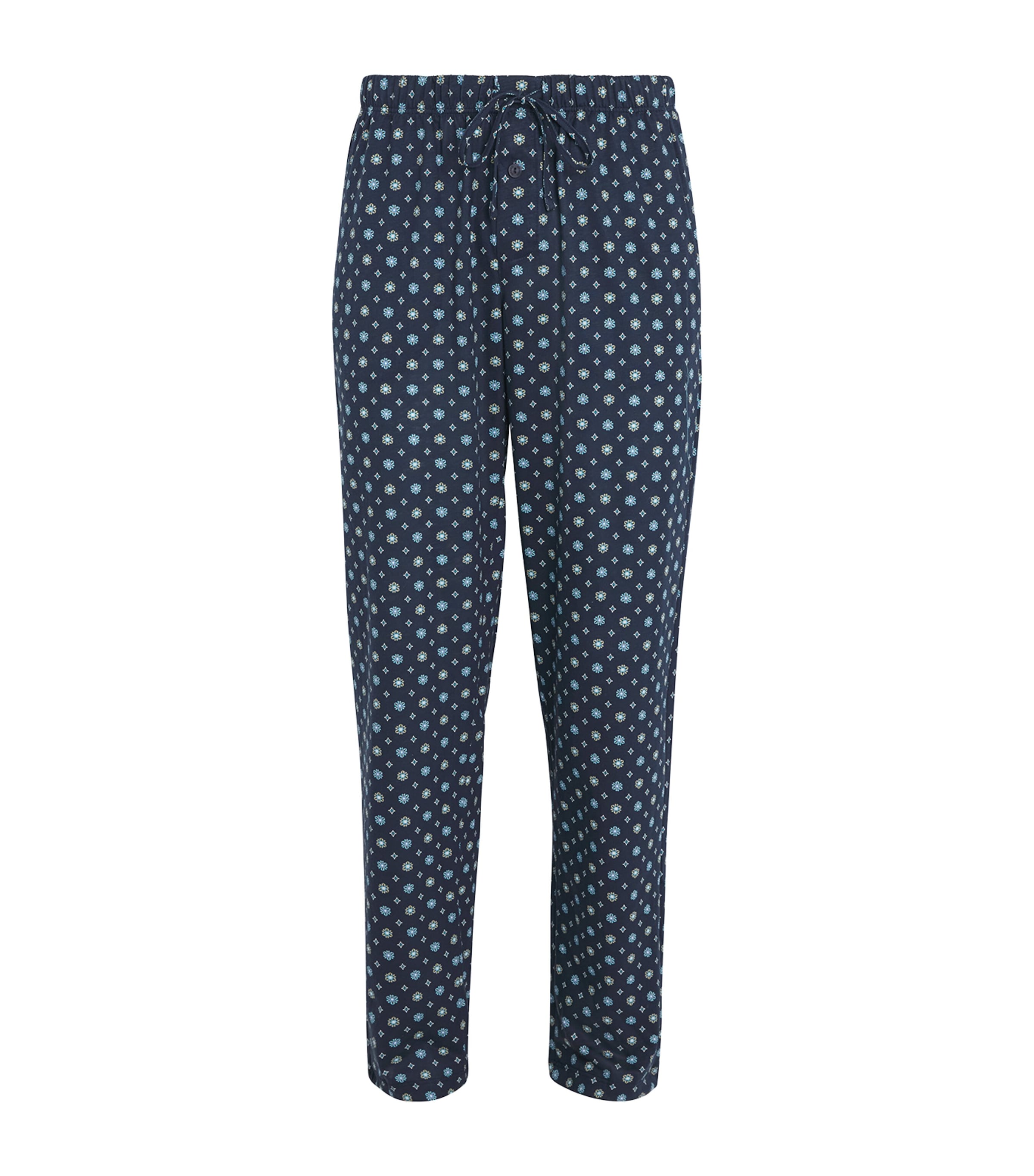 Cotton Night & Day Lounge Trousers 3003 REGATT TIE PRNT Image 1