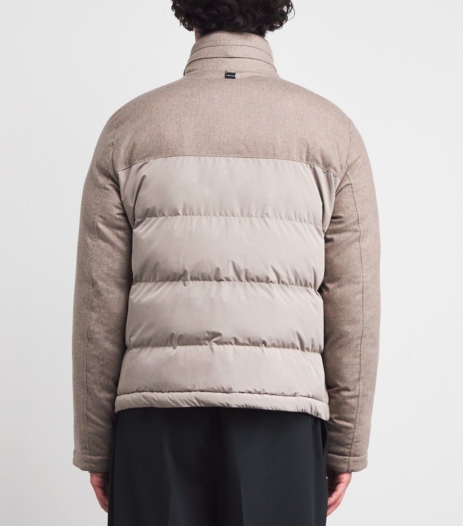 MicroCashmere Hybrid Field Jacket 029 NATURAL / BEIGE Image 4