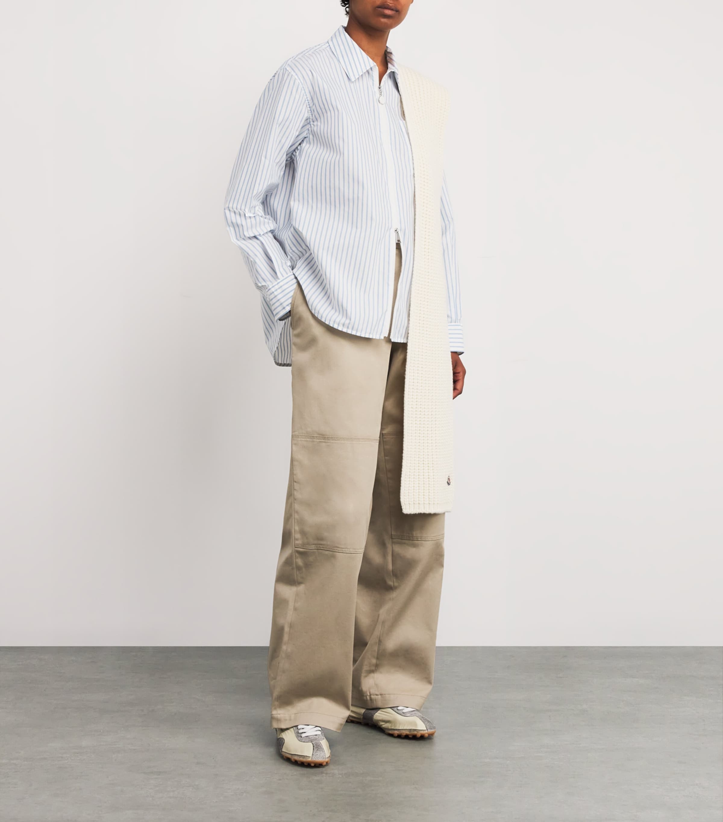 Nylon Stripe Shirt F00 Image 2