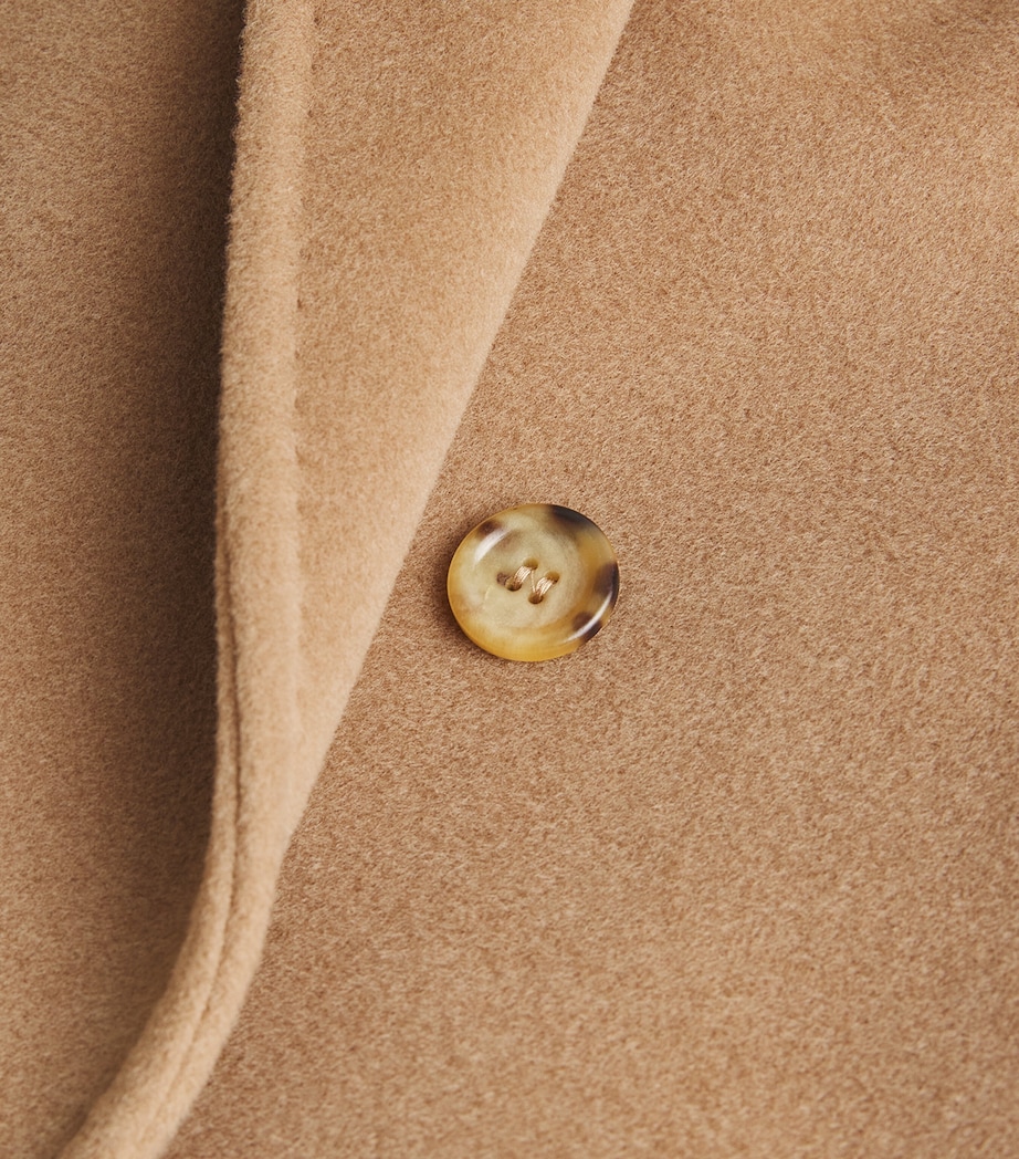 Wool-Cashmere Rebus Coat CAMEL Image 6