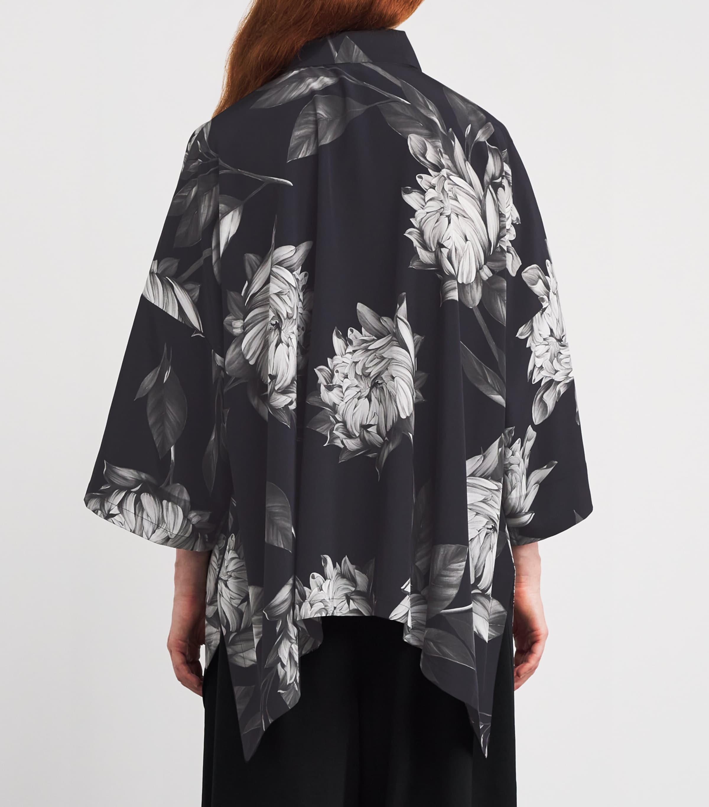 Silk Floral Shirt MNOCHROM Image 4