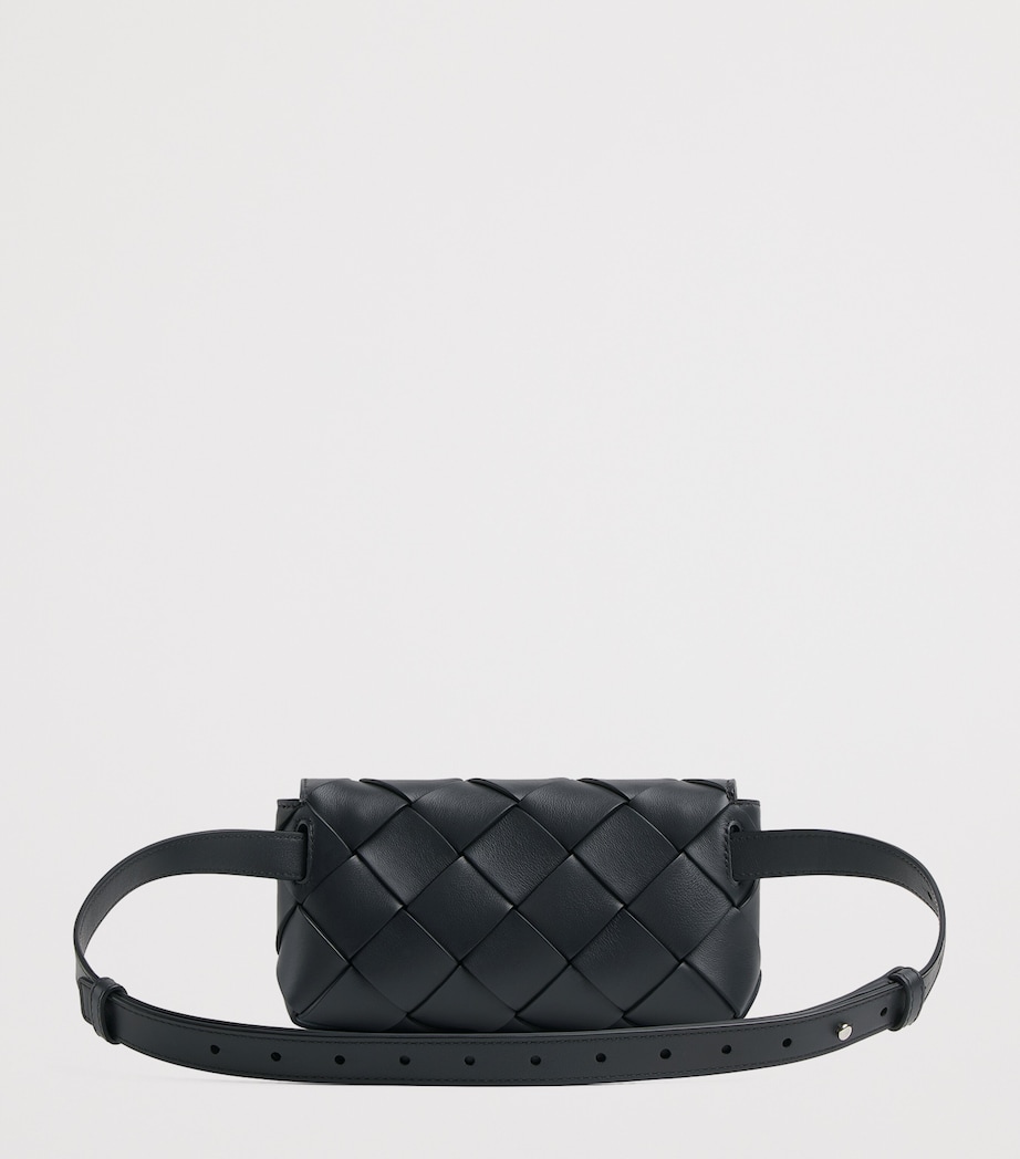 Leather Intreccio Diago Belt Bag 2077 Image 4