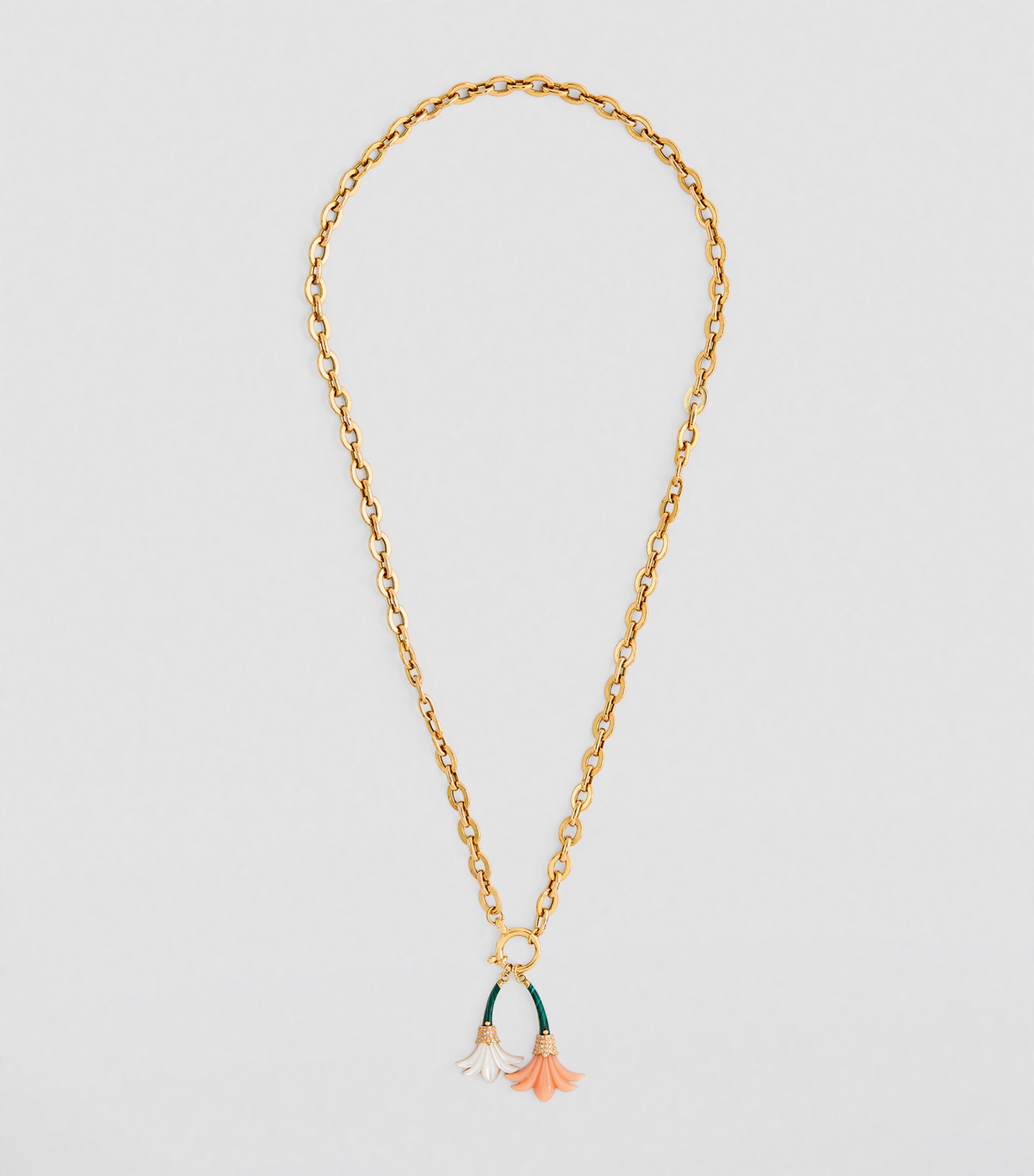 L'ATELIER NAWBAR Yellow Gold, Diamond and Gemstone Psychedeliah Earrings Yellow Gold Image 2