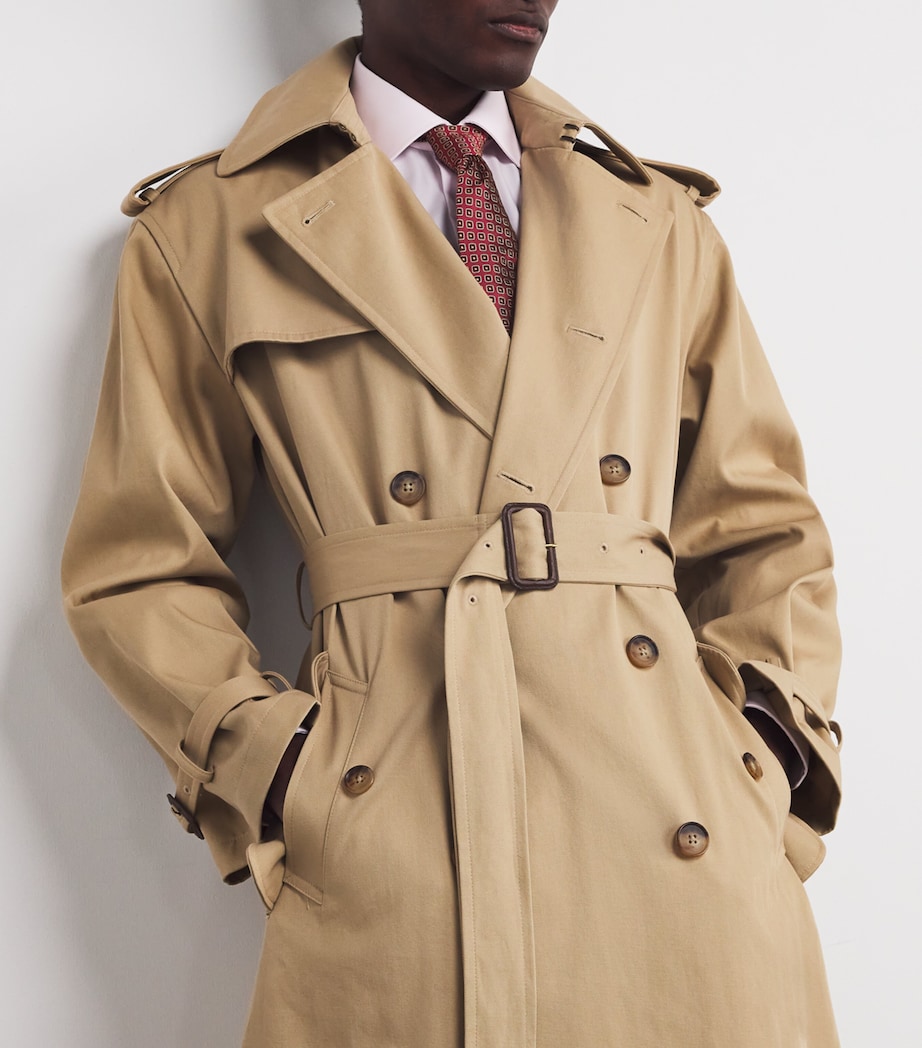 Silk Geometric Jacquard Tie 70 BORDEAUX Image 2