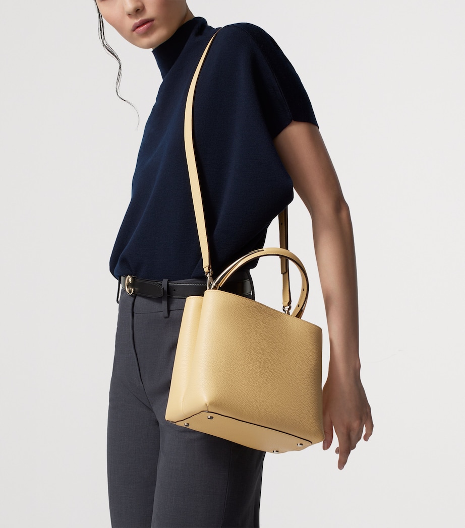 Small Panthère de Cartier Top-Handle Bag MIMOSA Image 9