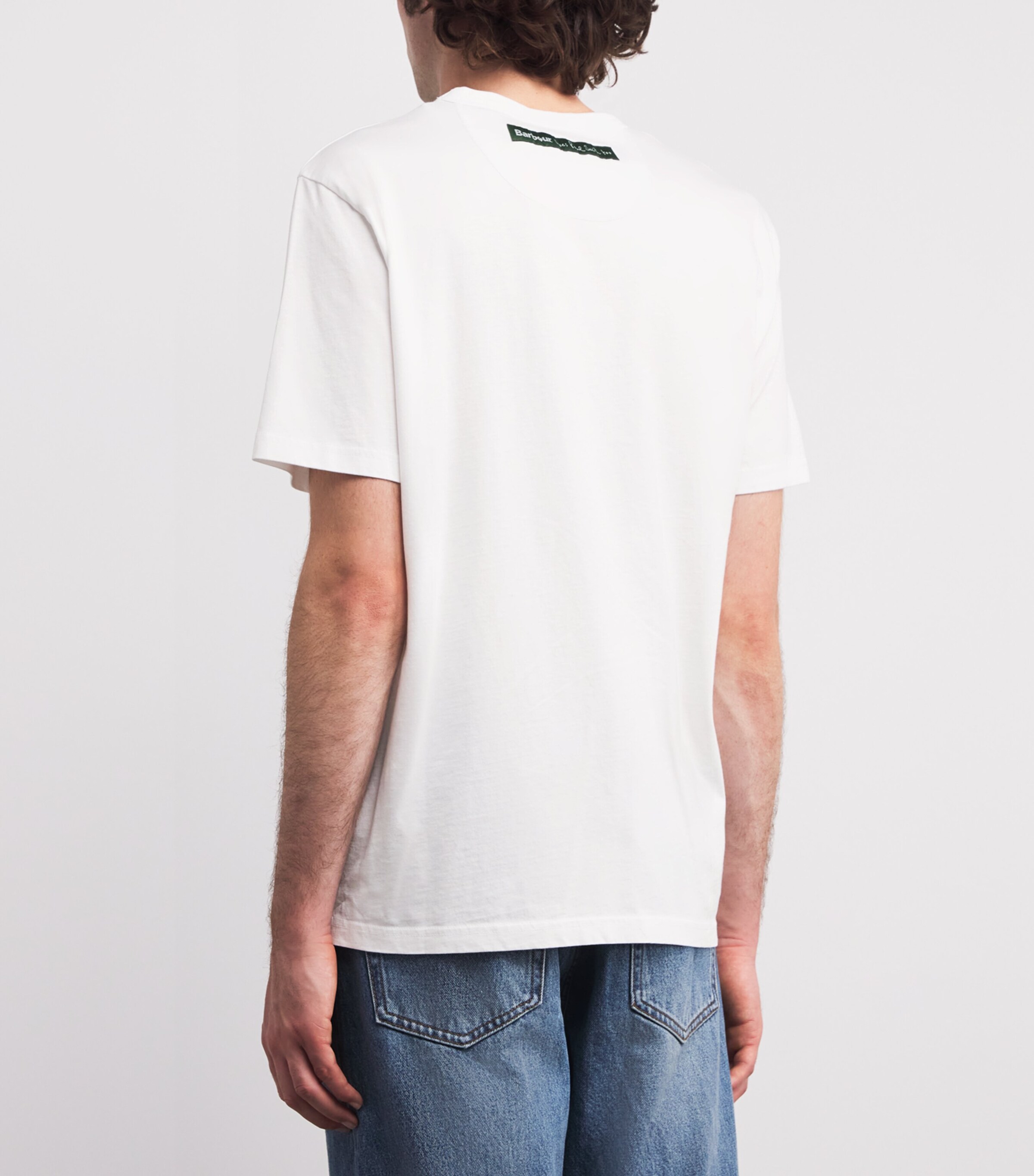 x Paul Smith Cotton Cow Print T-Shirt WHITE Image 4