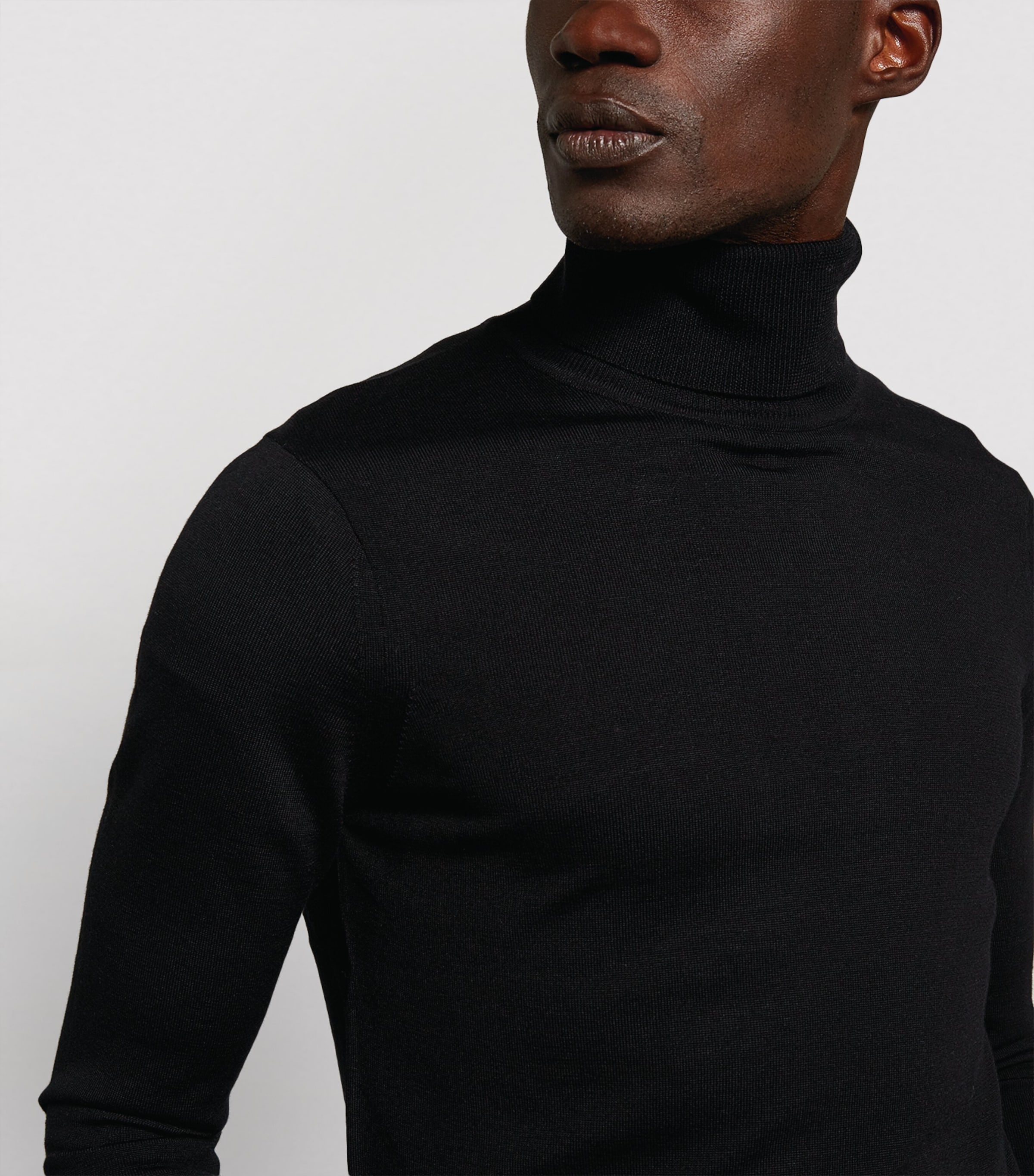 Wool Rollneck Sweater NOIR Image 7