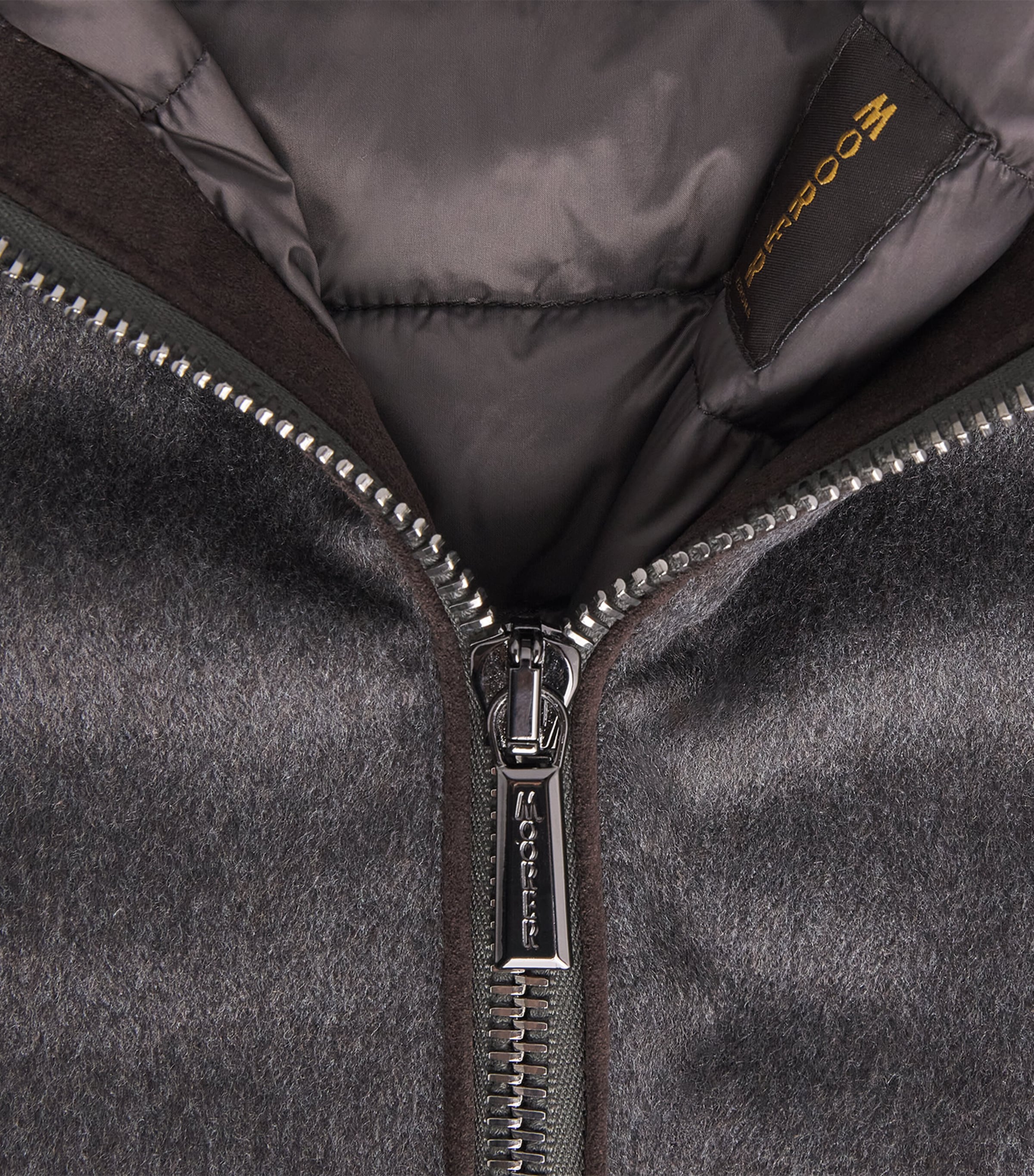 Moorer Mens Cashmere Bellati Down Jacket Moro Image 7