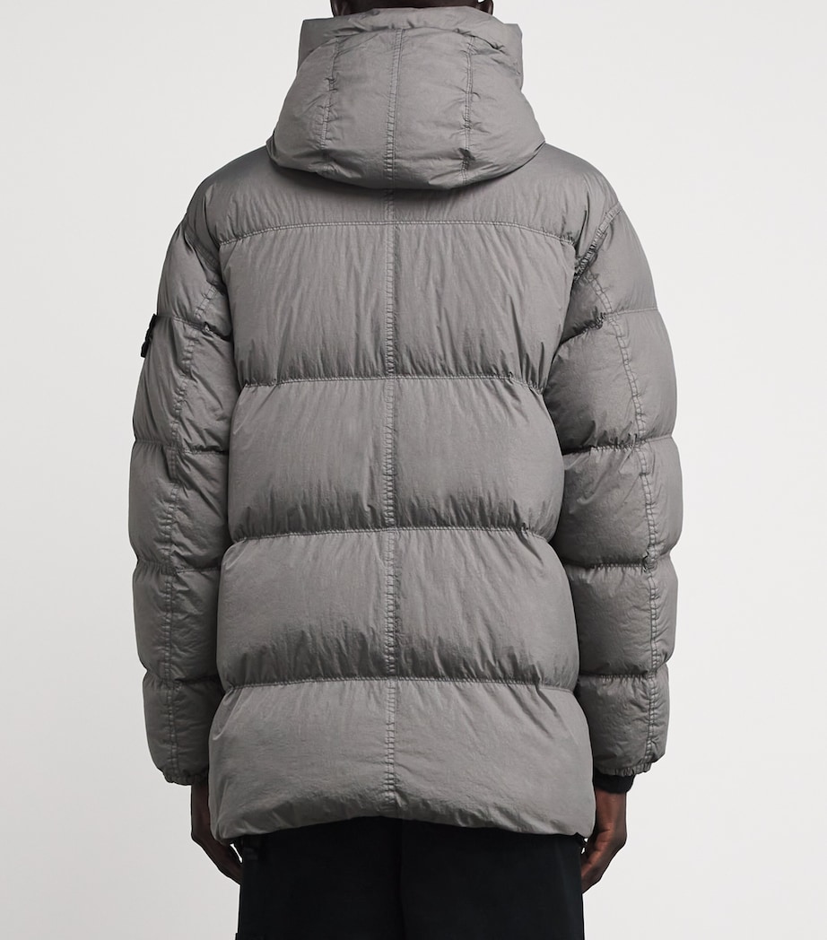 Nylon Crinkle Reps Down Parka V006B Image 4