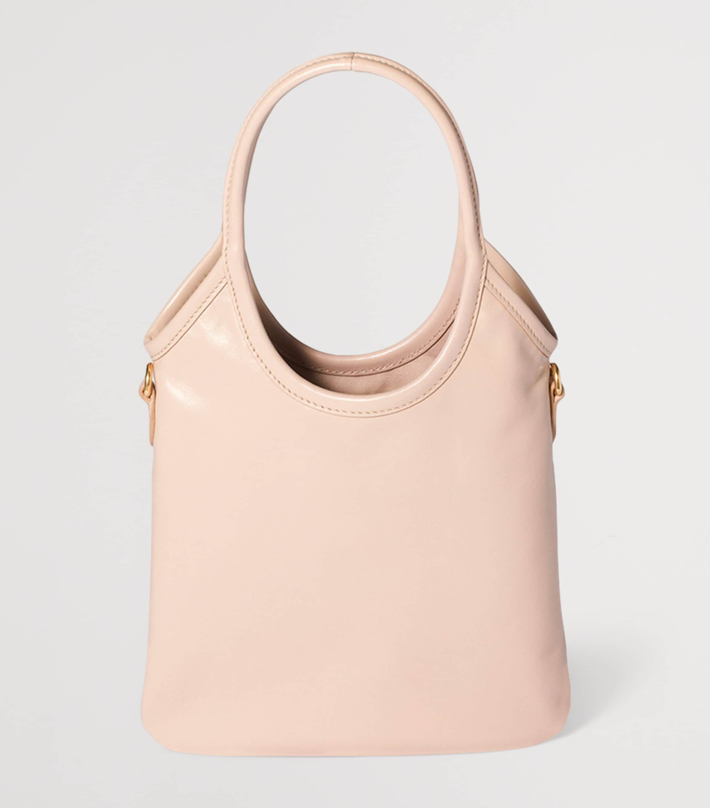 Small Leather Ivy Top-Handle Bag F0236 Image 4