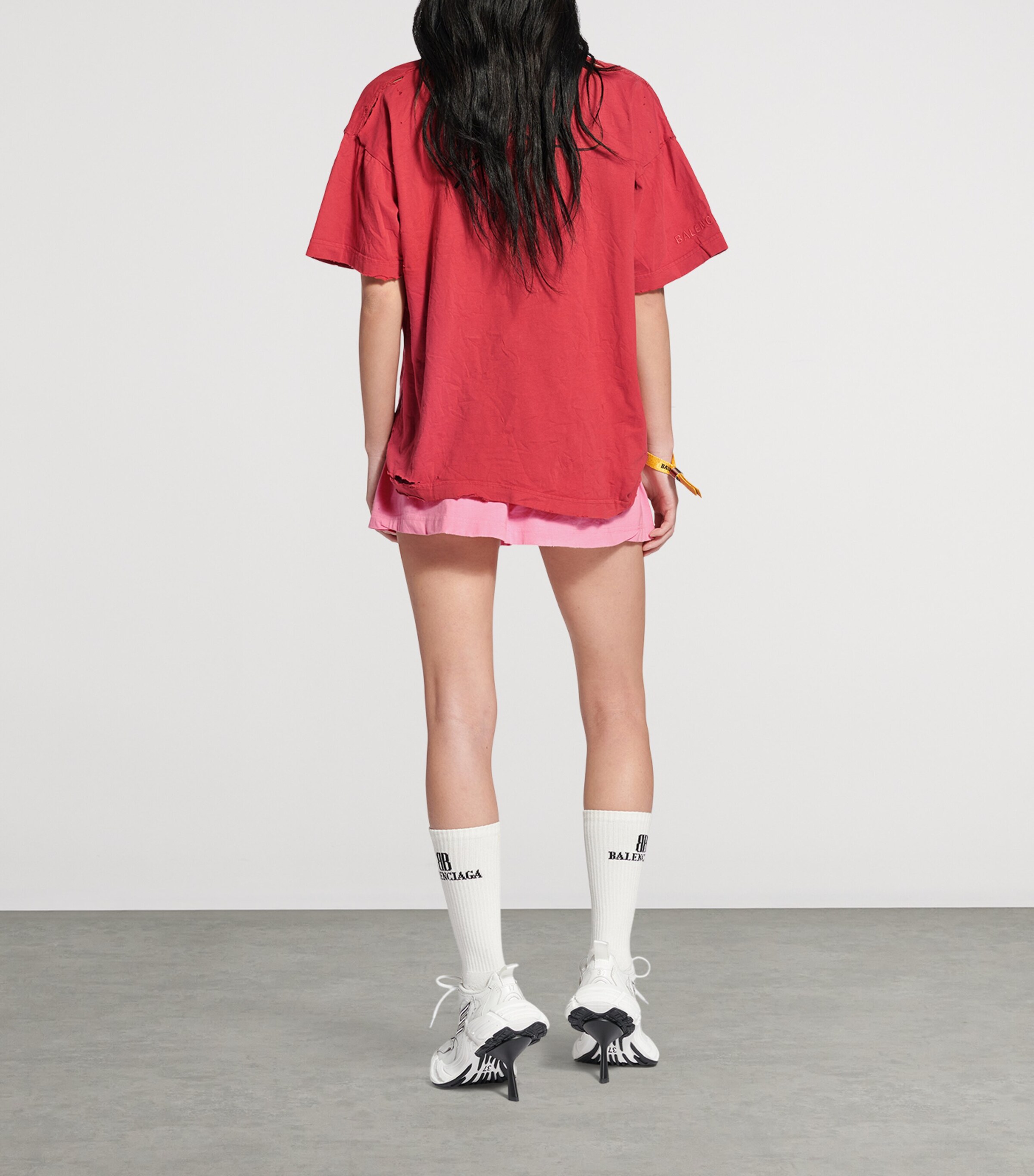 Balenciaga Pink Cotton Isabelle T-Shirt | Harrods US