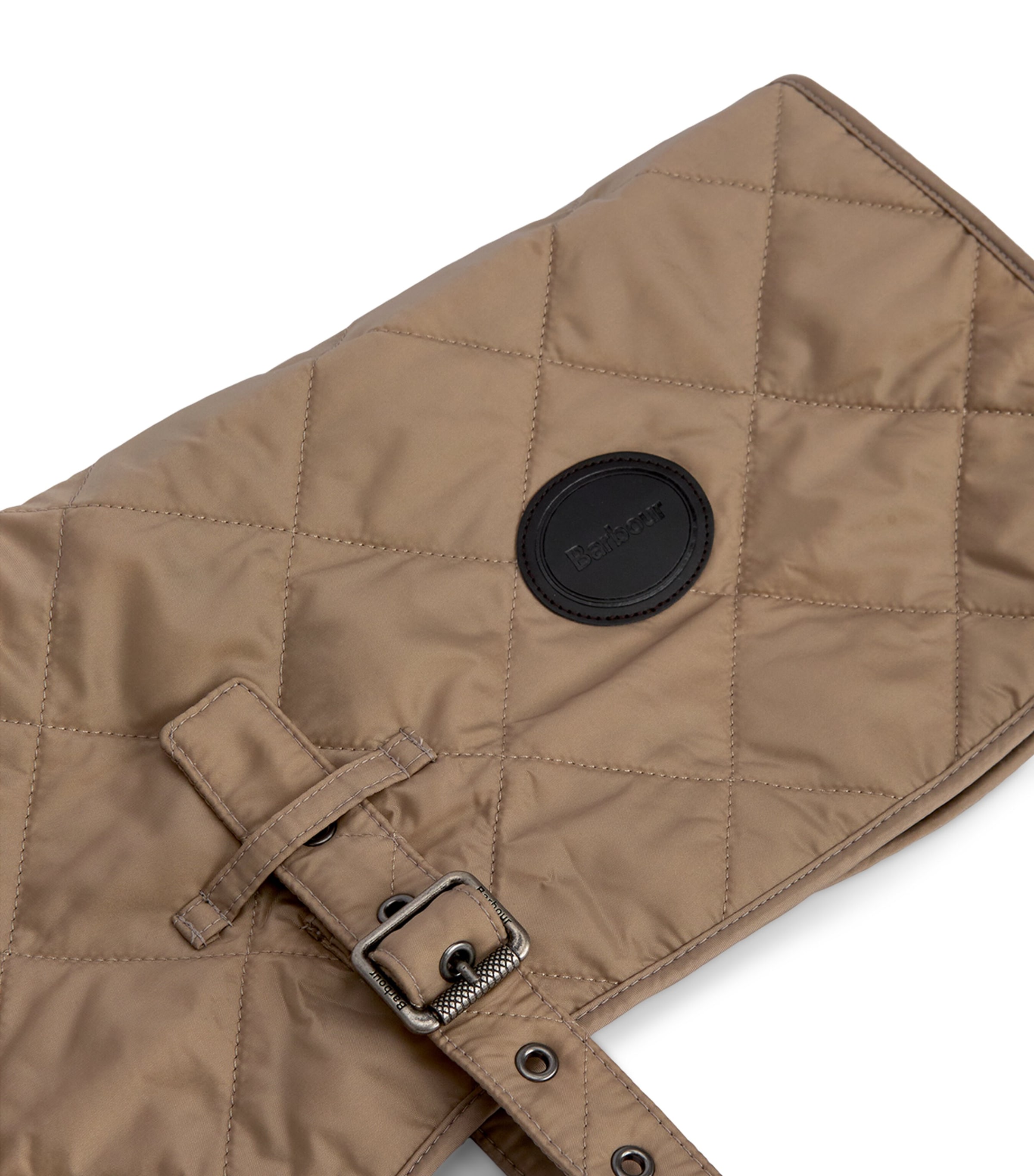 Quilted Dog Coat (Extra Small) SAND Image 5