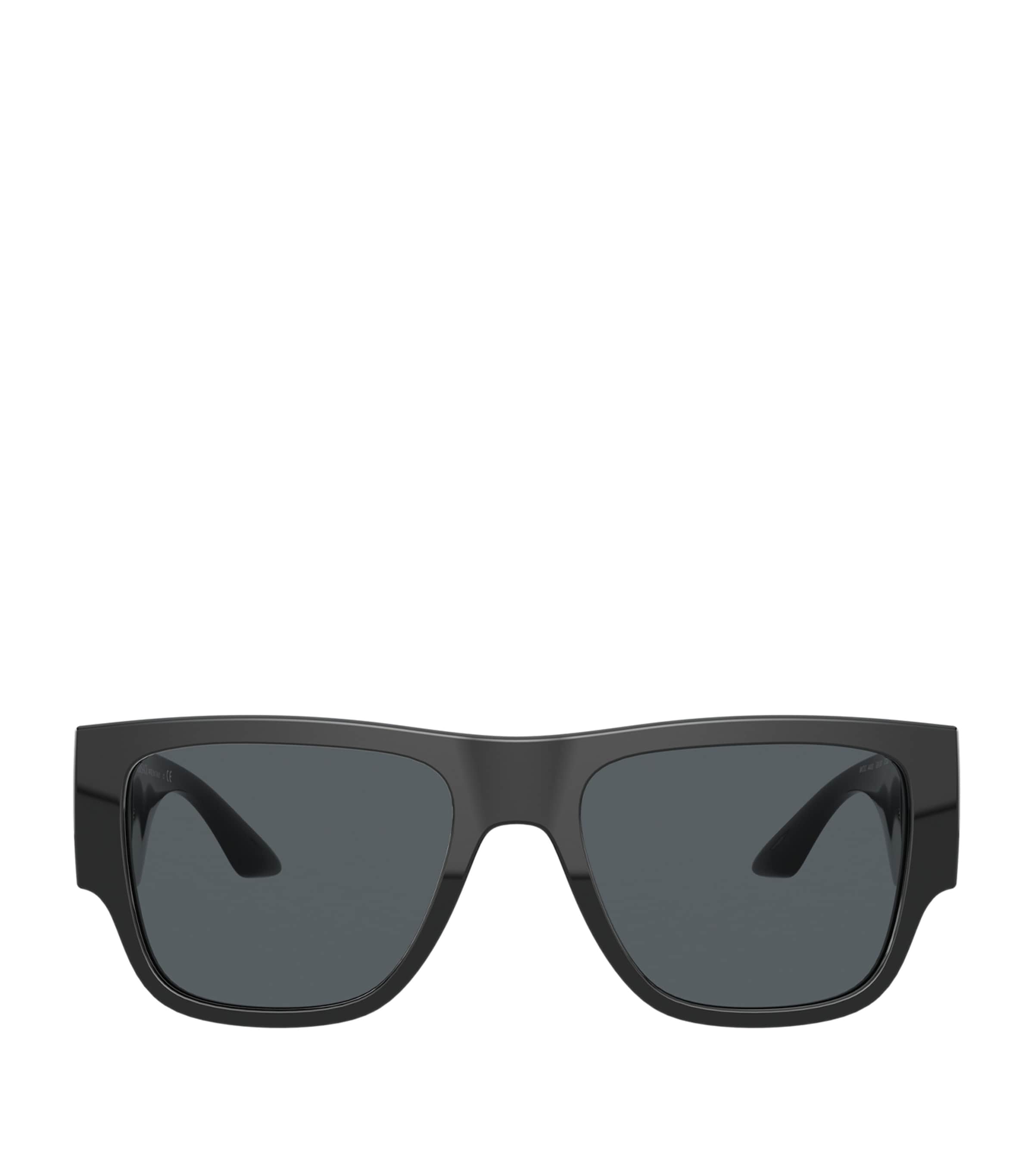 Versace Wayfarer Sunglasses In Black