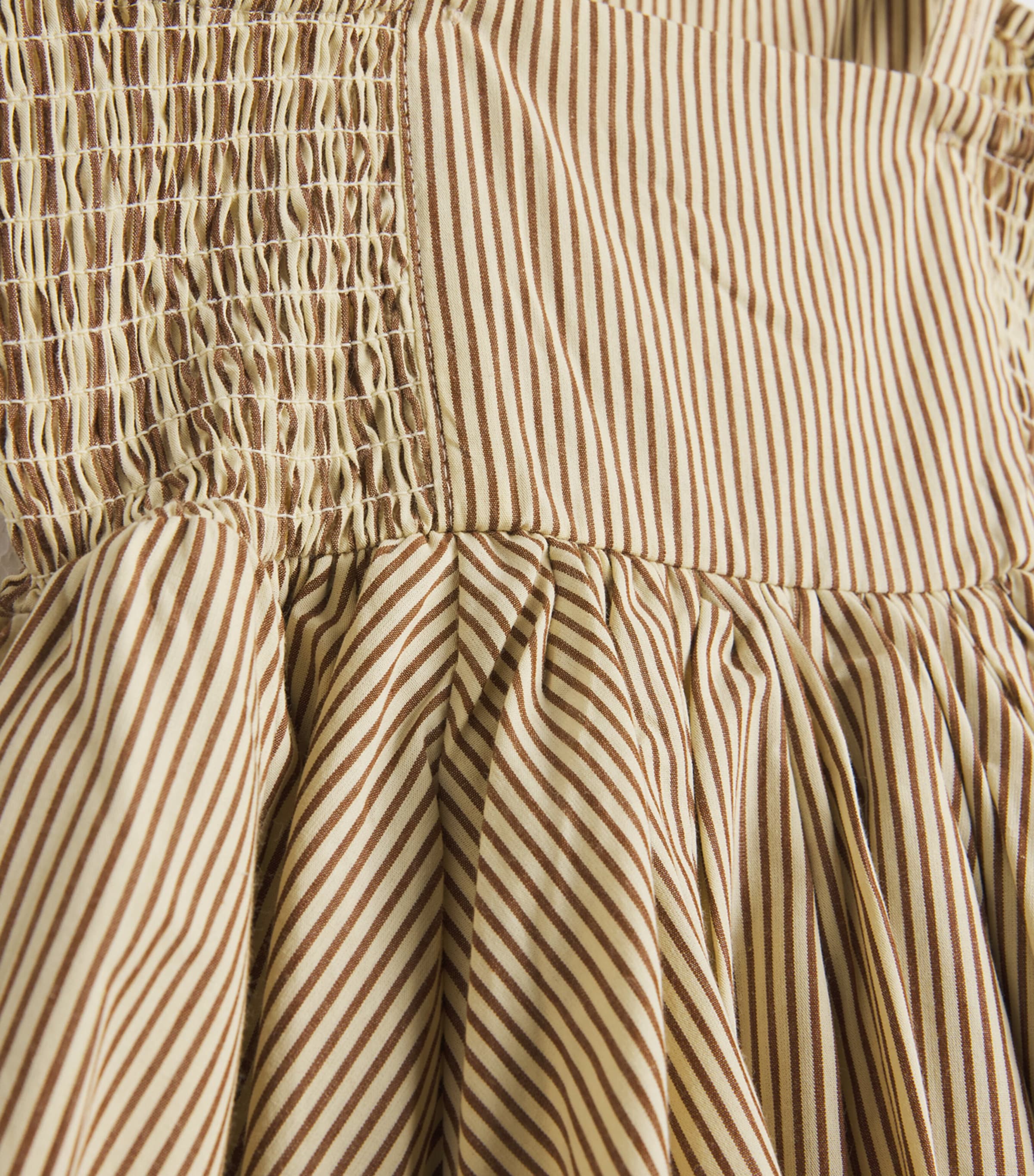 Mini Rodini Organic Cotton Stripe Dress (3-11 Years) Image 3