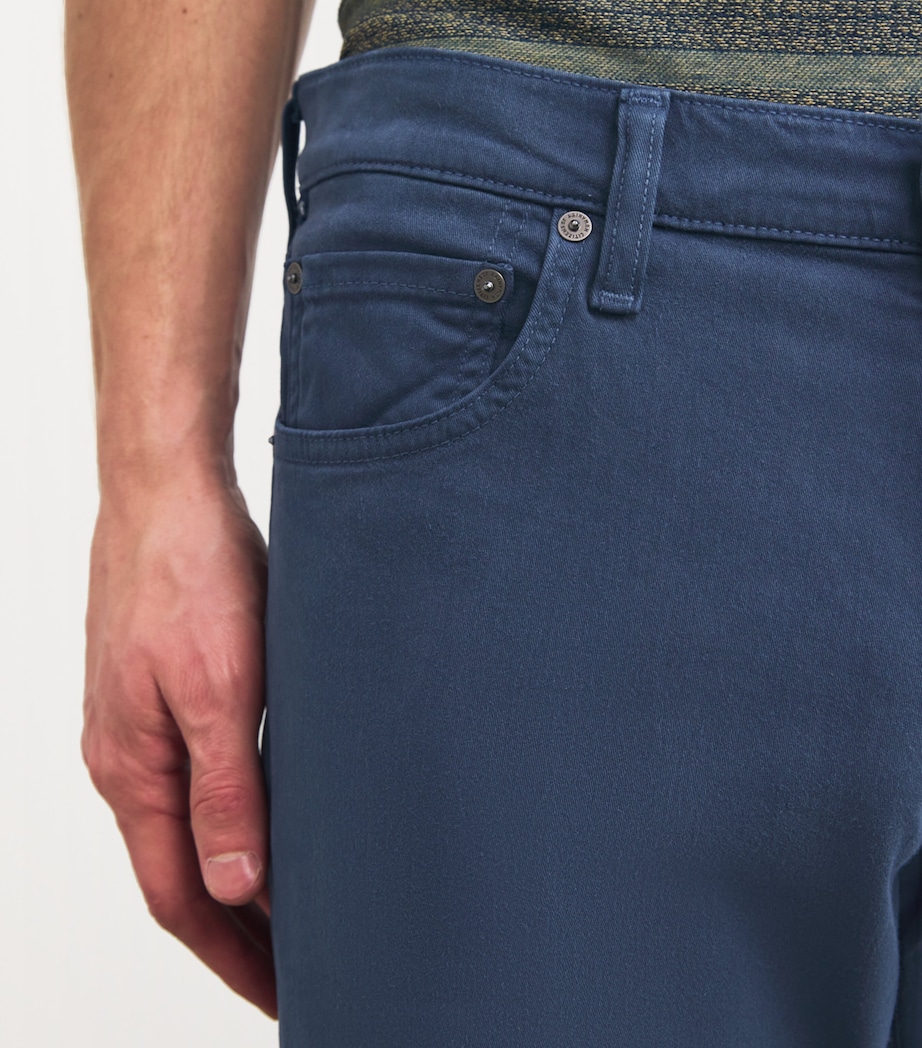 Citizens of Humanity Mens London Tapered Slim Trousers Lwlbl Dp Blue Image 6