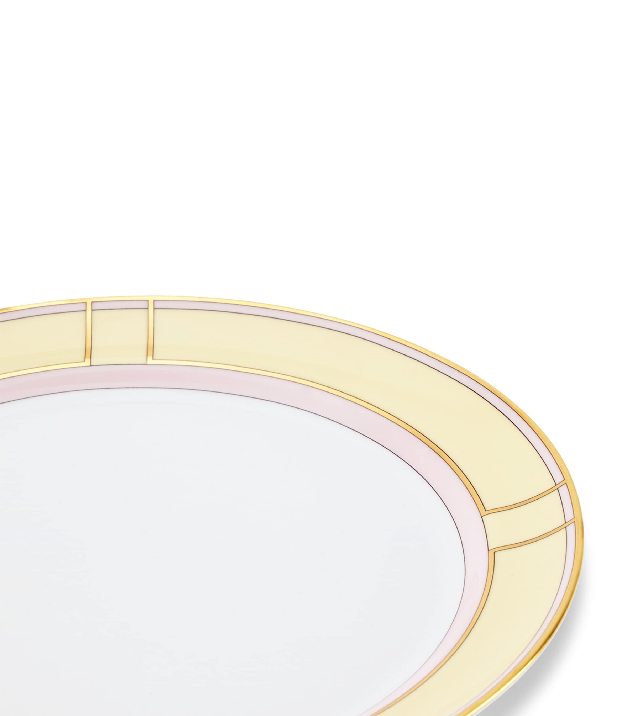 Porcelain Colonna Diva Giallo Dinner Plate (27cm) G00134901 Image 5